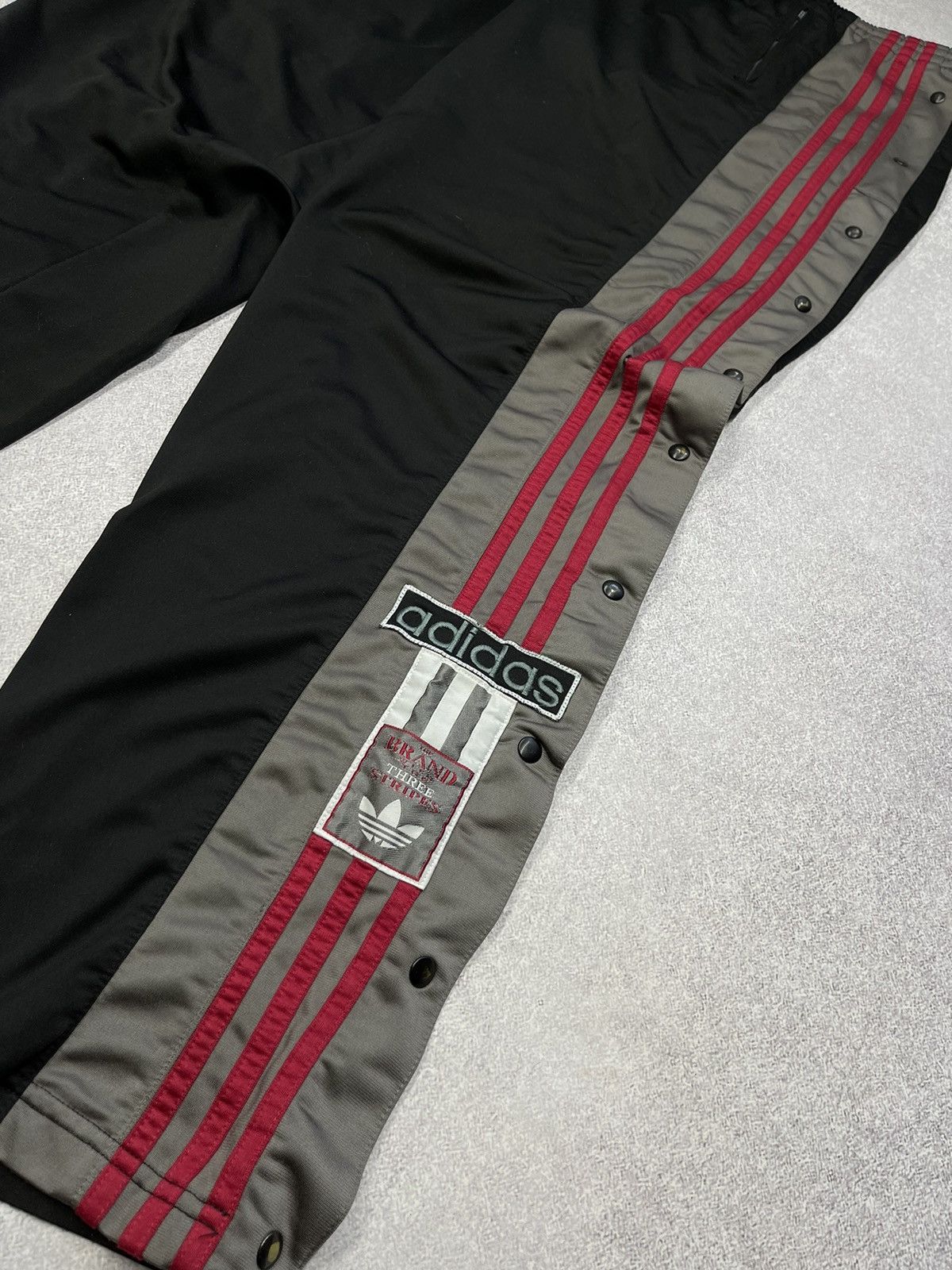 Adidas Vintage Adidas Adibreak Track Pants On Button Rap Y2K Y3 Size US 36 / EU 52 - 7 Thumbnail