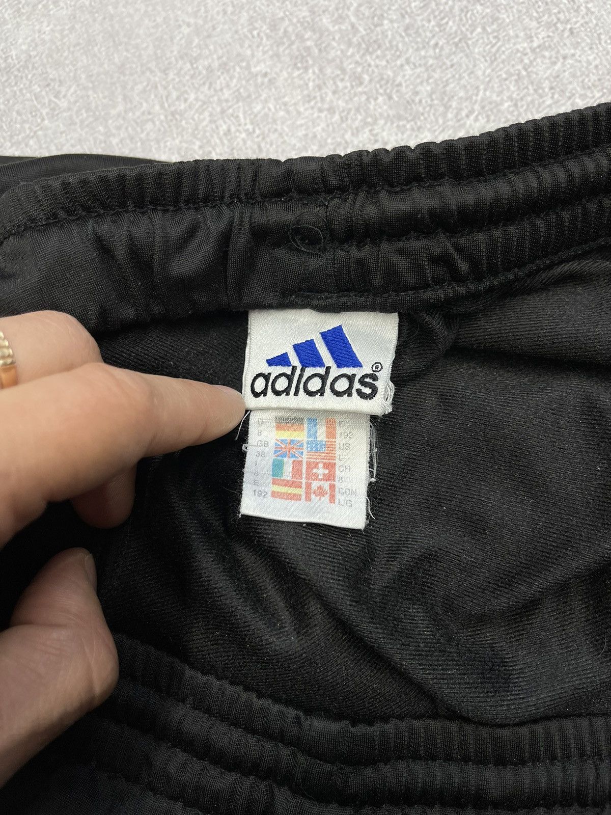 Adidas Vintage Adidas Adibreak Track Pants On Button Rap Y2K Y3 Size US 36 / EU 52 - 11 Thumbnail