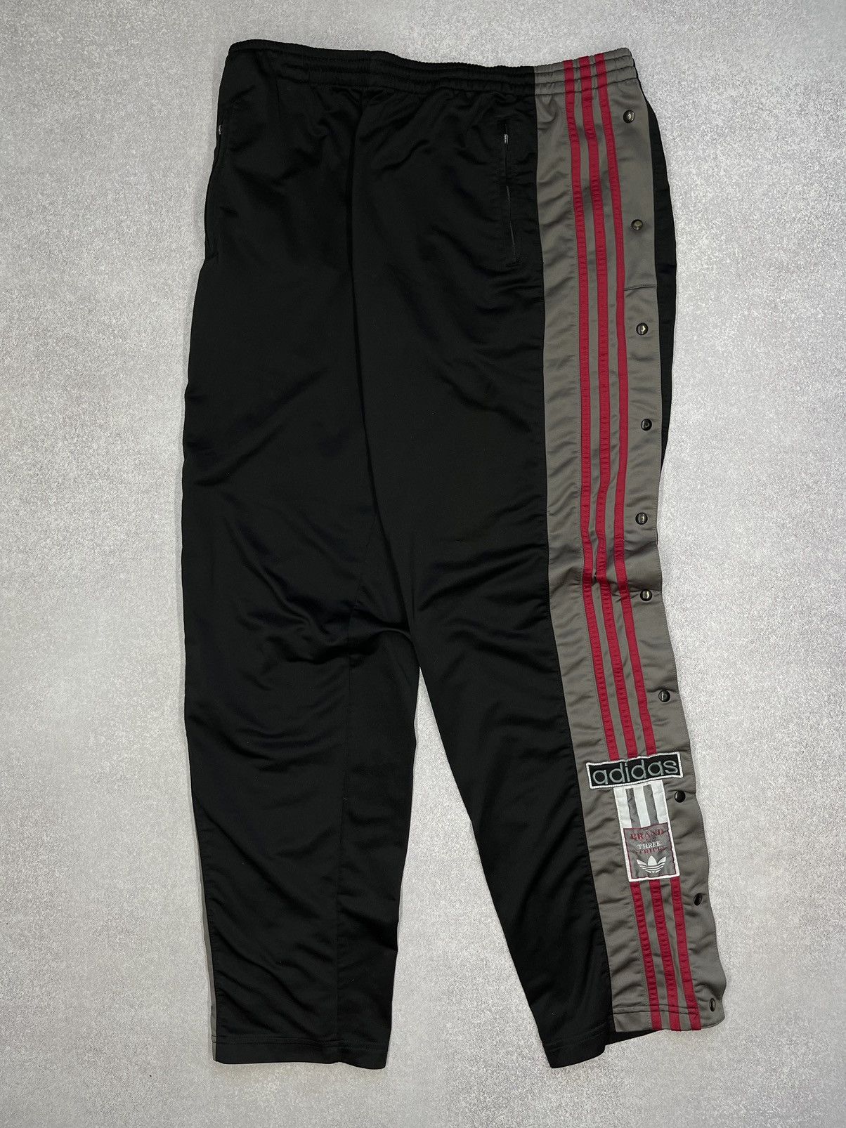 Adidas Vintage Adidas Adibreak Track Pants On Button Rap Y2K Y3 Size US 36 / EU 52 - 2 Thumbnail