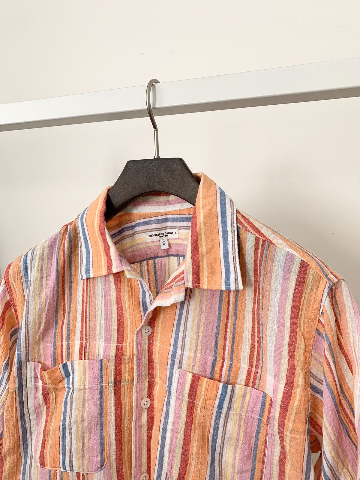 Engineered Garments Engineered Garments SS16 Striped Shirt Small Size US S / EU 44-46 / 1 - 2 Thumbnail