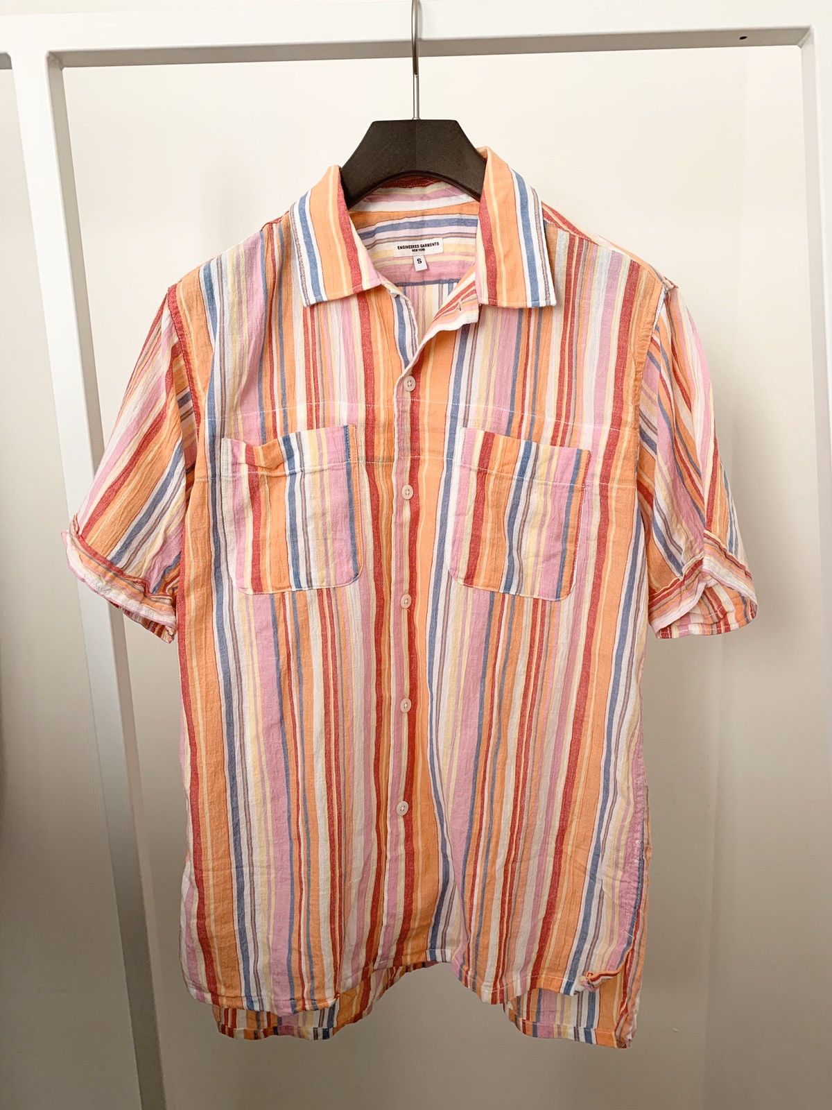 Engineered Garments Engineered Garments SS16 Striped Shirt Small Size US S / EU 44-46 / 1 - 1 Thumbnail
