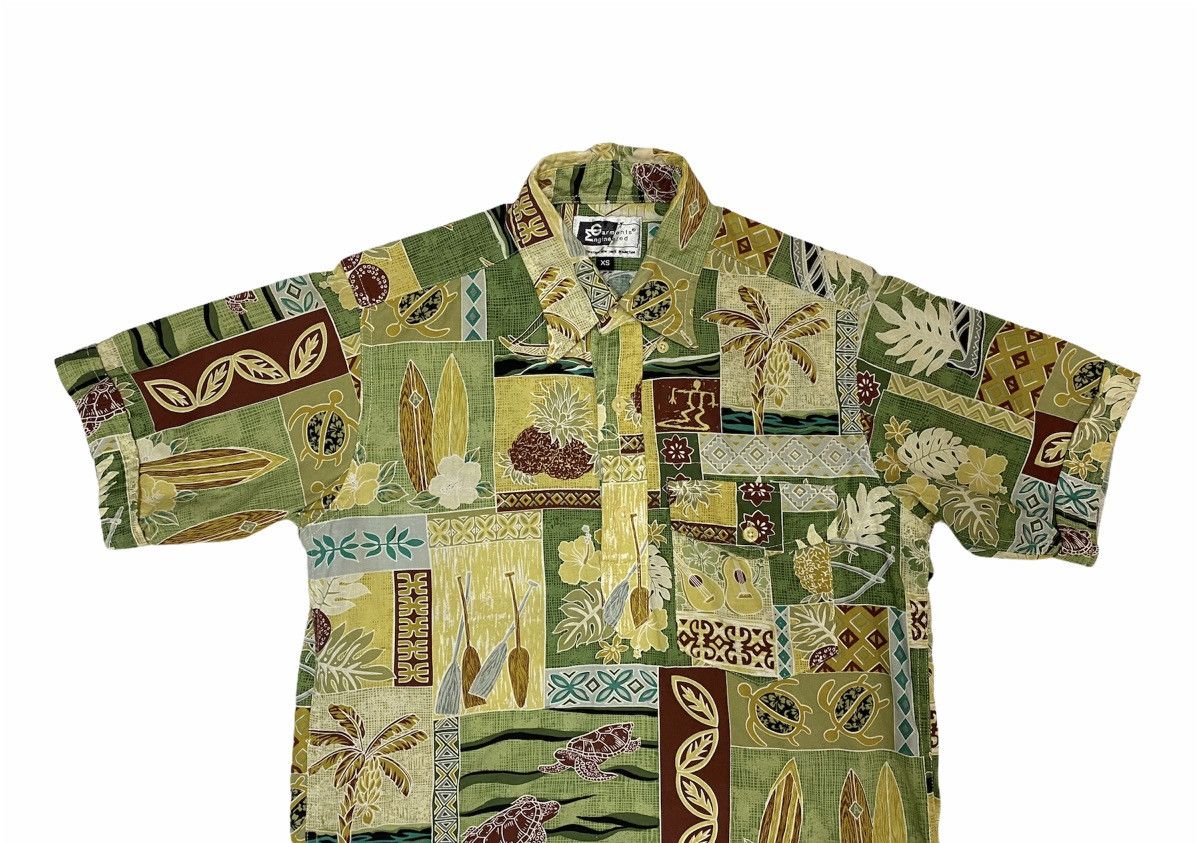 Engineered Garments Vintage Engineered Garments Floral Hawaiian Button Up Shirt Size US S / EU 44-46 / 1 - 3 Thumbnail