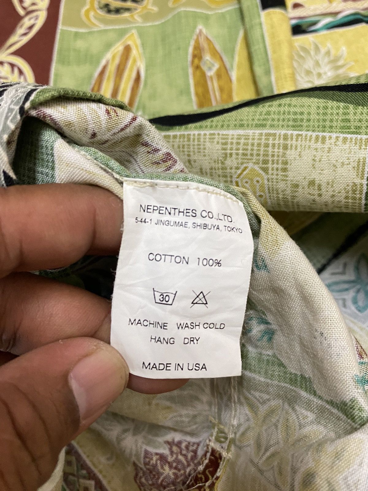 Engineered Garments Vintage Engineered Garments Floral Hawaiian Button Up Shirt Size US S / EU 44-46 / 1 - 9 Thumbnail