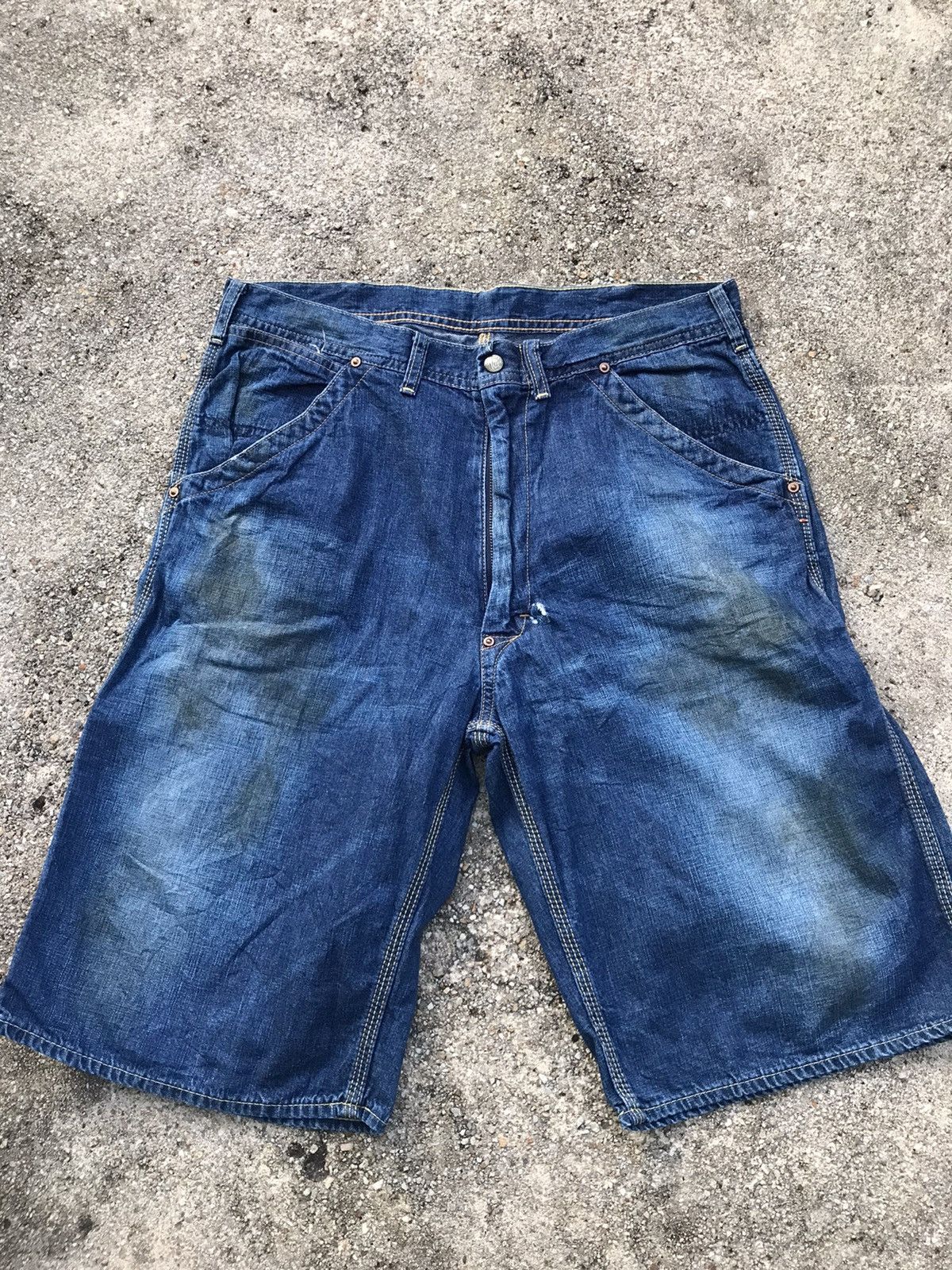 Bape Distress Bape A Bathing Ape Short Pants Size US 31 - 2 Thumbnail