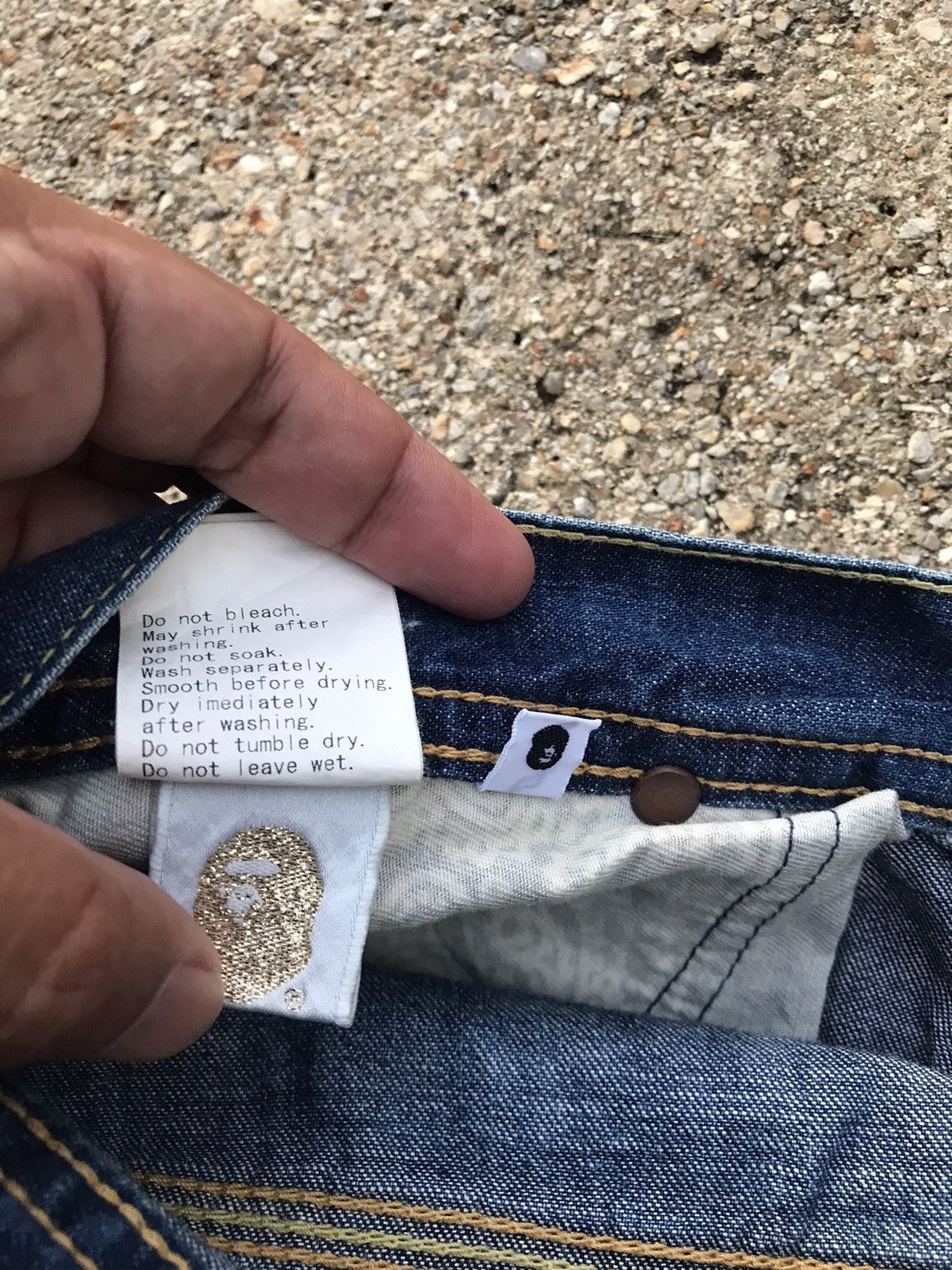 Bape Distress Bape A Bathing Ape Short Pants Size US 31 - 5 Thumbnail