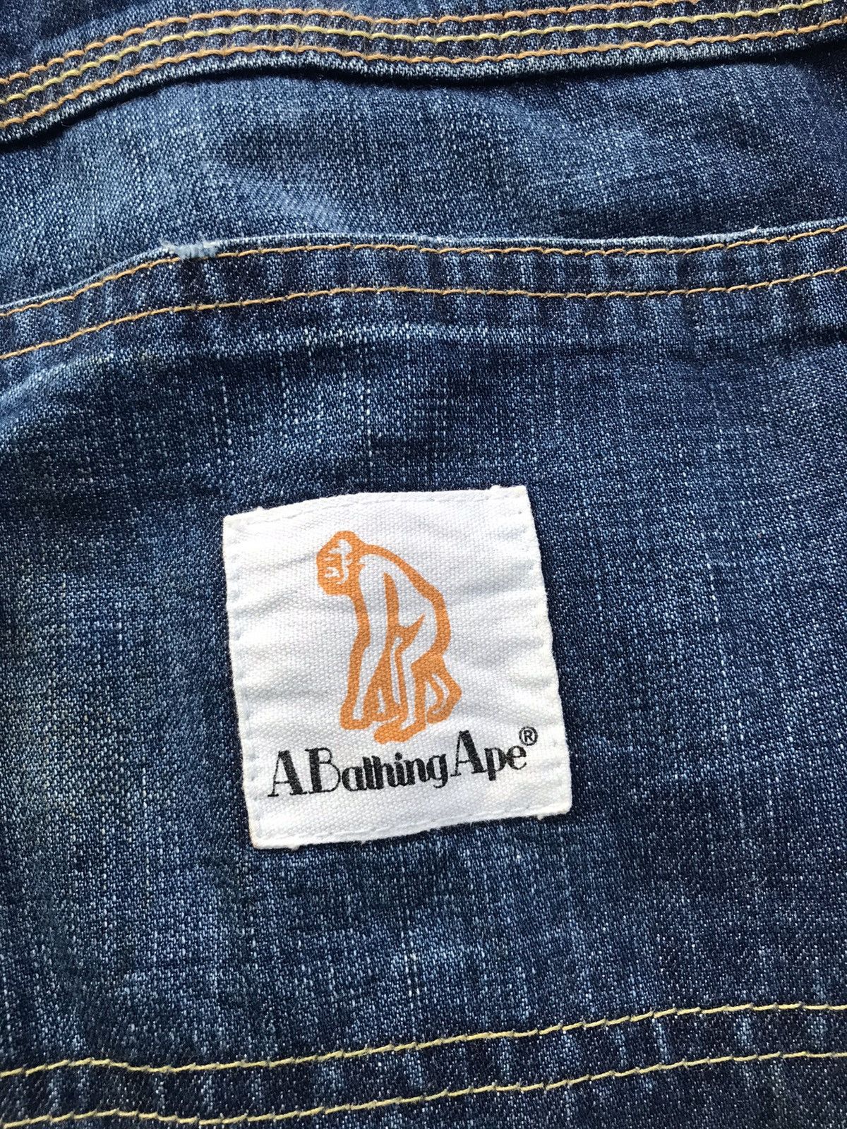Bape Distress Bape A Bathing Ape Short Pants Size US 31 - 3 Thumbnail