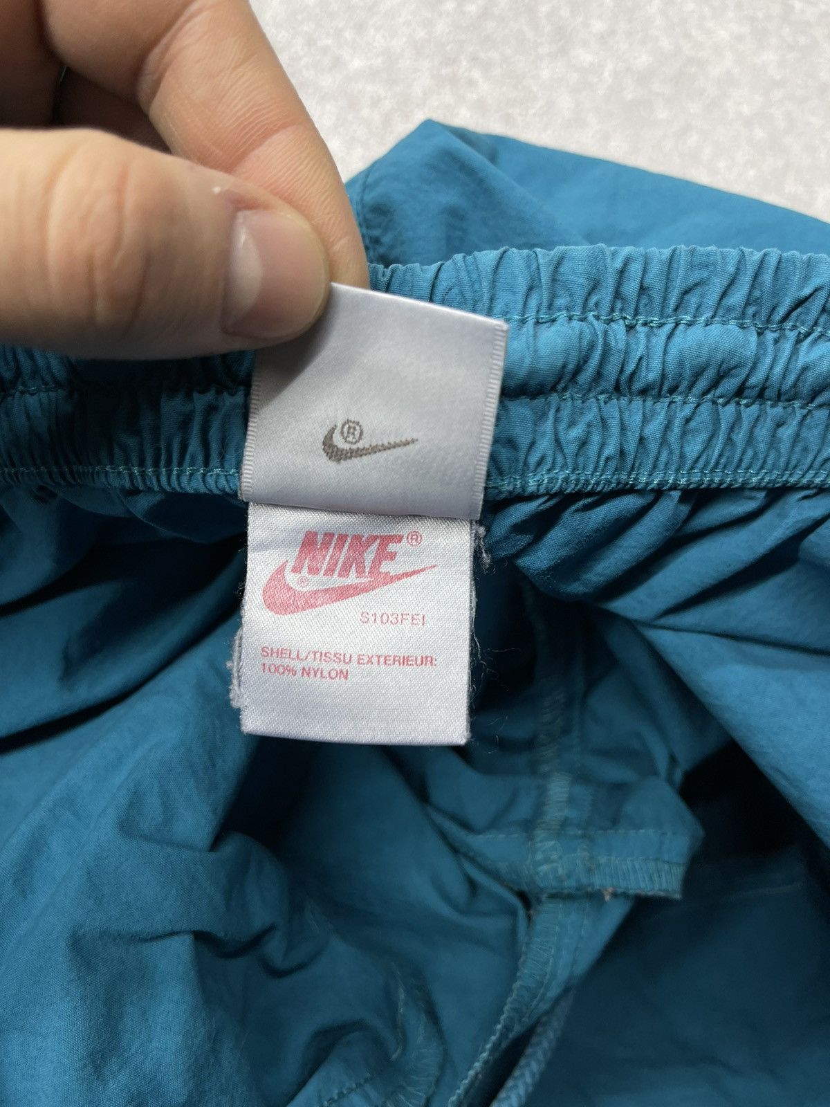 Nike Rare Vintage Nike Nylon Sweatpants Drill Jogger Y2K Rare Size US 32 / EU 48 - 7 Thumbnail