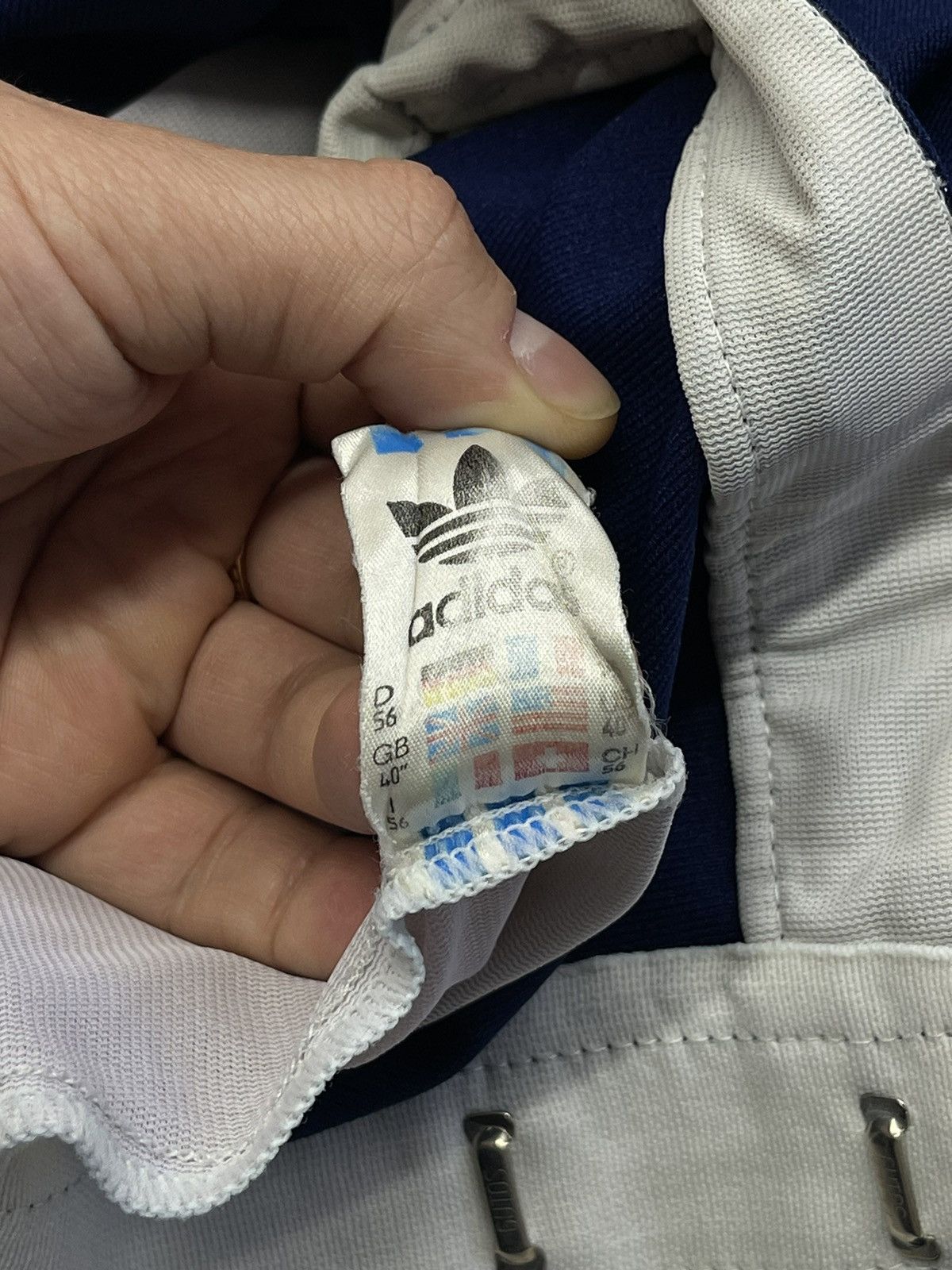 Adidas × Vintage Vintage Adidas Tennis Shorts Navy Germany Y2K Size US 36 / EU 52 - 7 Thumbnail