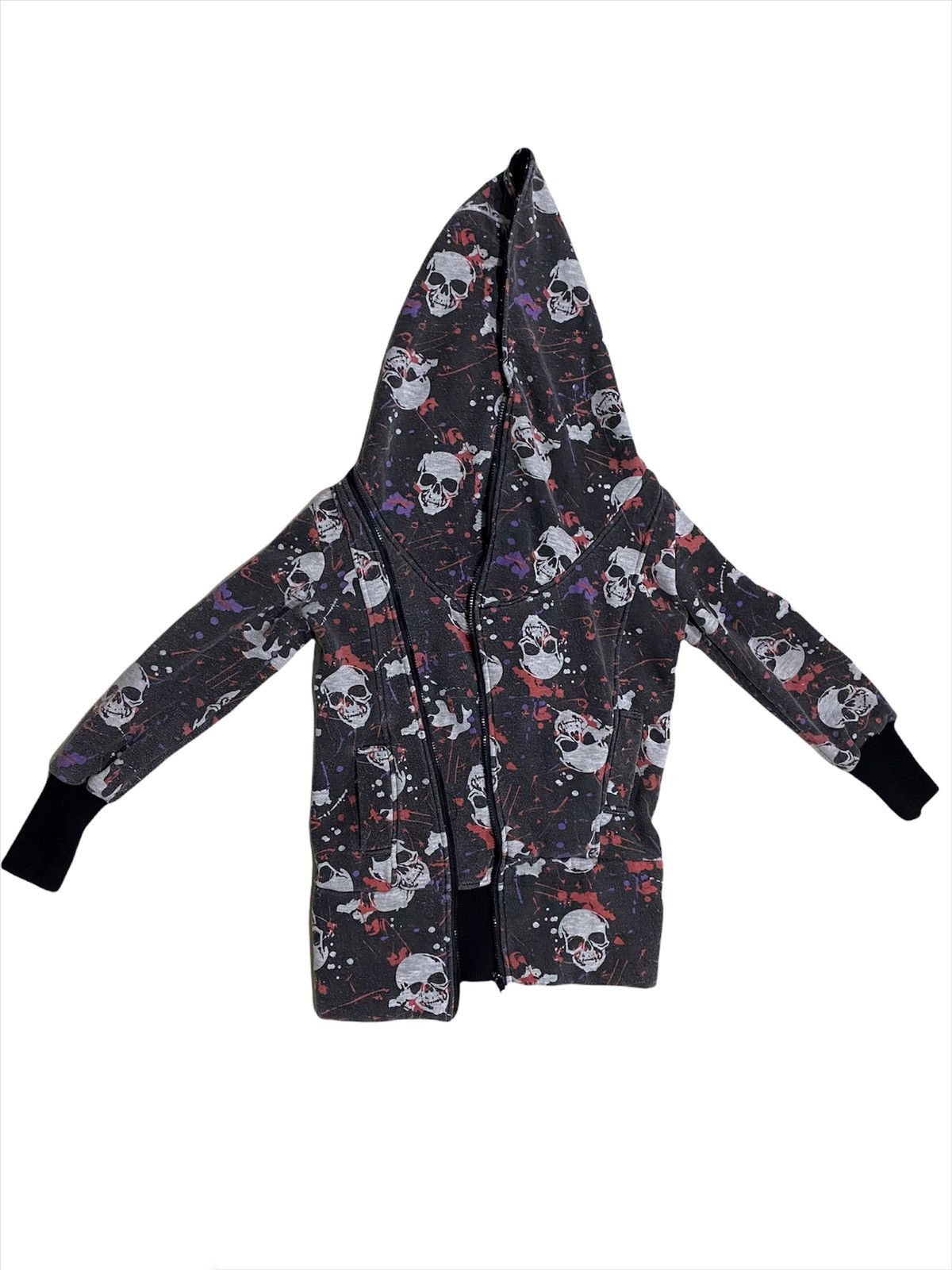 Hysteric Glamour 💥delete today💥Hoodies Zipper Over Print Skull Rare Size US S / EU 44-46 / 1 - 8 Thumbnail