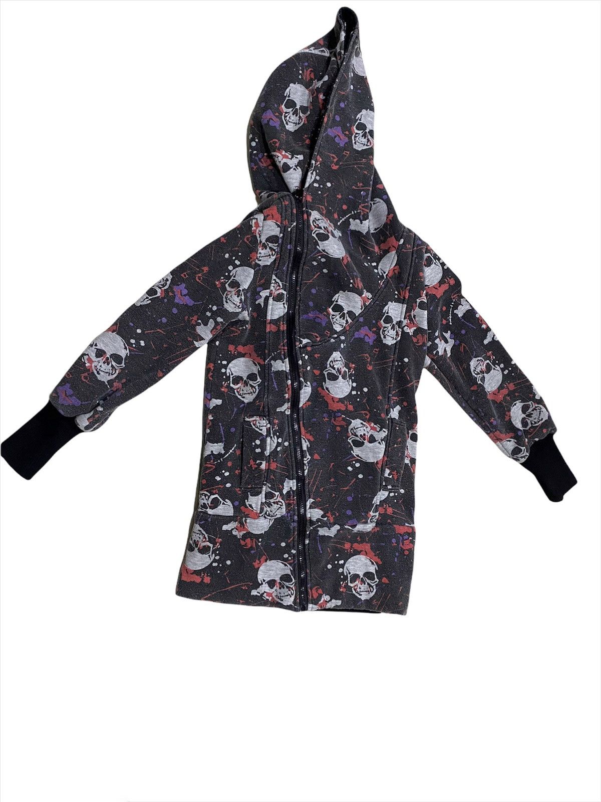 Hysteric Glamour 💥delete today💥Hoodies Zipper Over Print Skull Rare Size US S / EU 44-46 / 1 - 2 Thumbnail