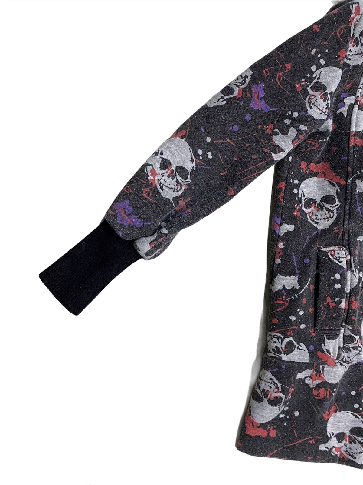 Hysteric Glamour 💥delete today💥Hoodies Zipper Over Print Skull Rare Size US S / EU 44-46 / 1 - 6 Thumbnail