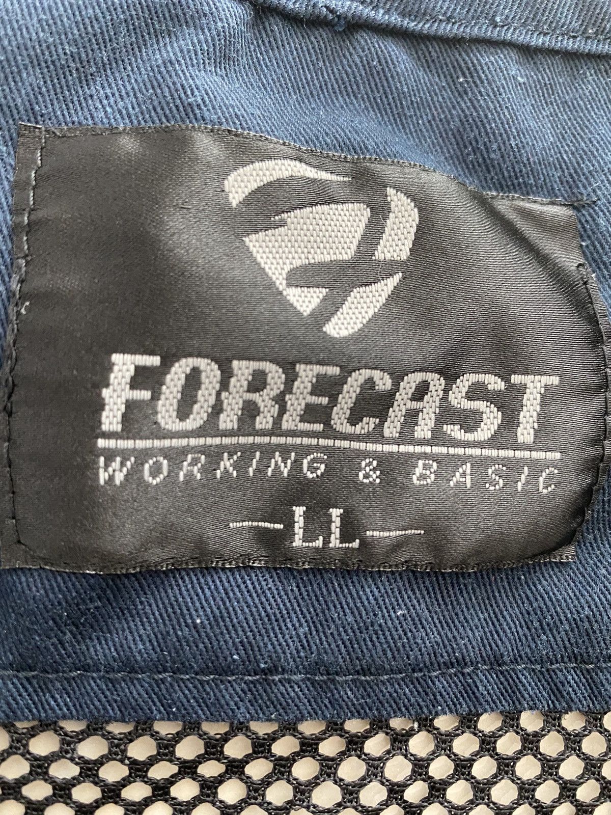 Japanese Brand × Vintage Forecast Working vest Design military Pocket Size US L / EU 52-54 / 3 - 7 Thumbnail
