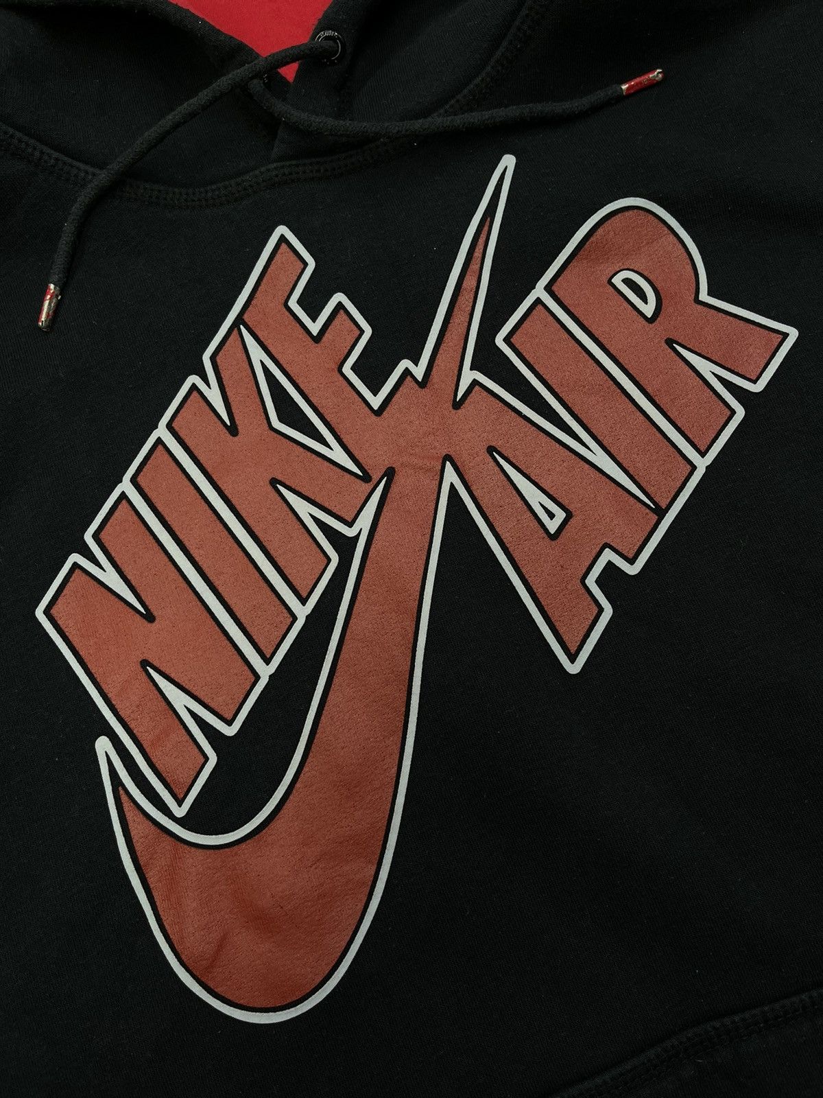 Nike Vintage Nike Air Black Hoodie Drill TN Cargo Y2K Size US L / EU 52-54 / 3 - 5 Thumbnail