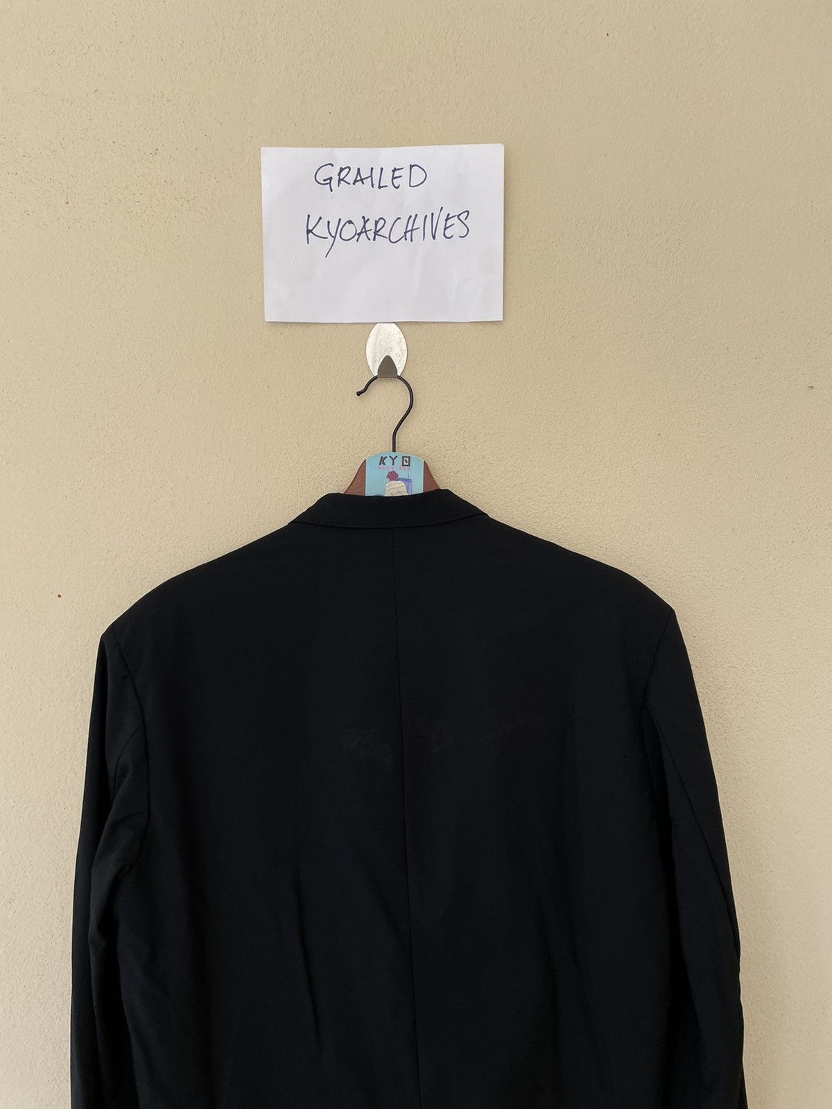 Yohji Yamamoto ASYMMETRICAL YOHJI YAMAMOTO POUR HOMME ( YYPH ) JACKET Size US M / EU 48-50 / 2 - 7 Thumbnail