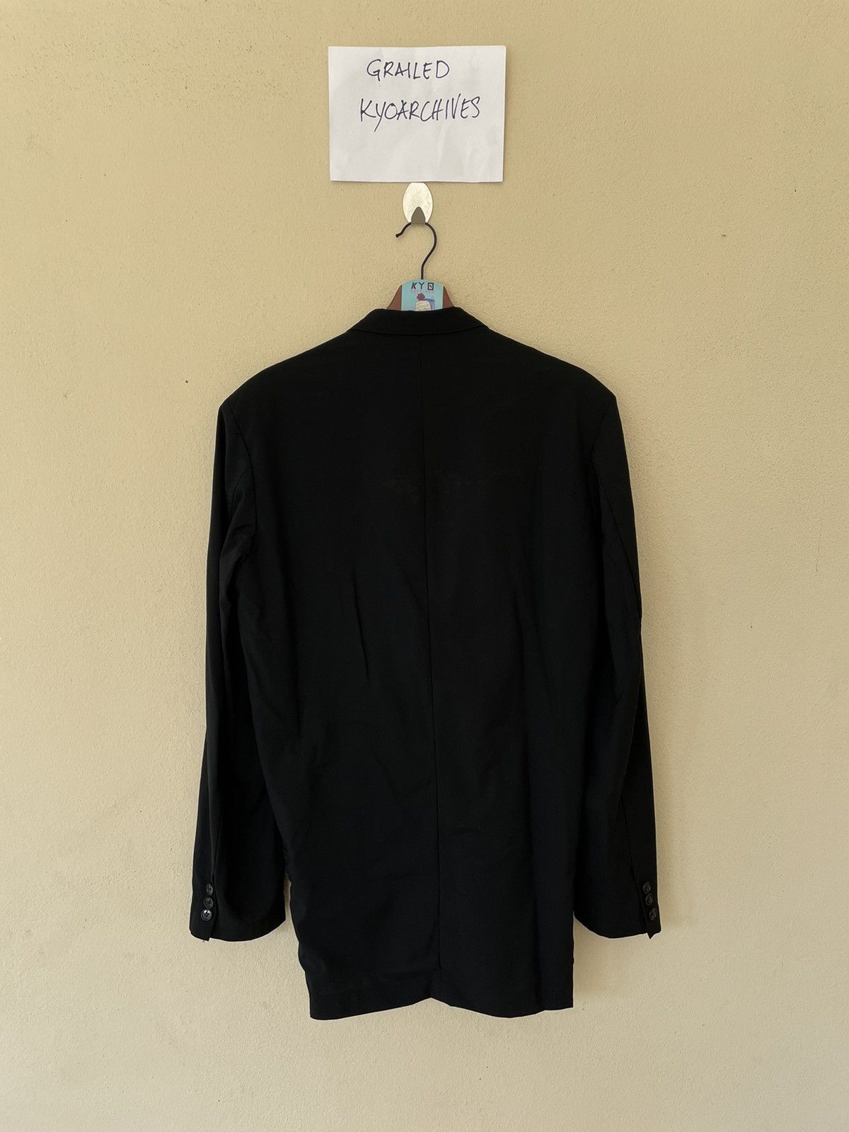 Yohji Yamamoto ASYMMETRICAL YOHJI YAMAMOTO POUR HOMME ( YYPH ) JACKET Size US M / EU 48-50 / 2 - 5 Thumbnail