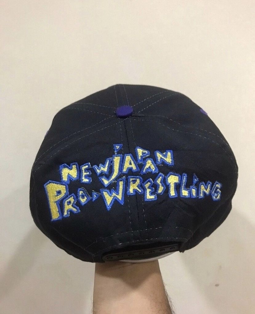 Japanese Brand VTG Embroid New Japan Pro Wresting Logo Hat Size ONE SIZE - 3 Thumbnail