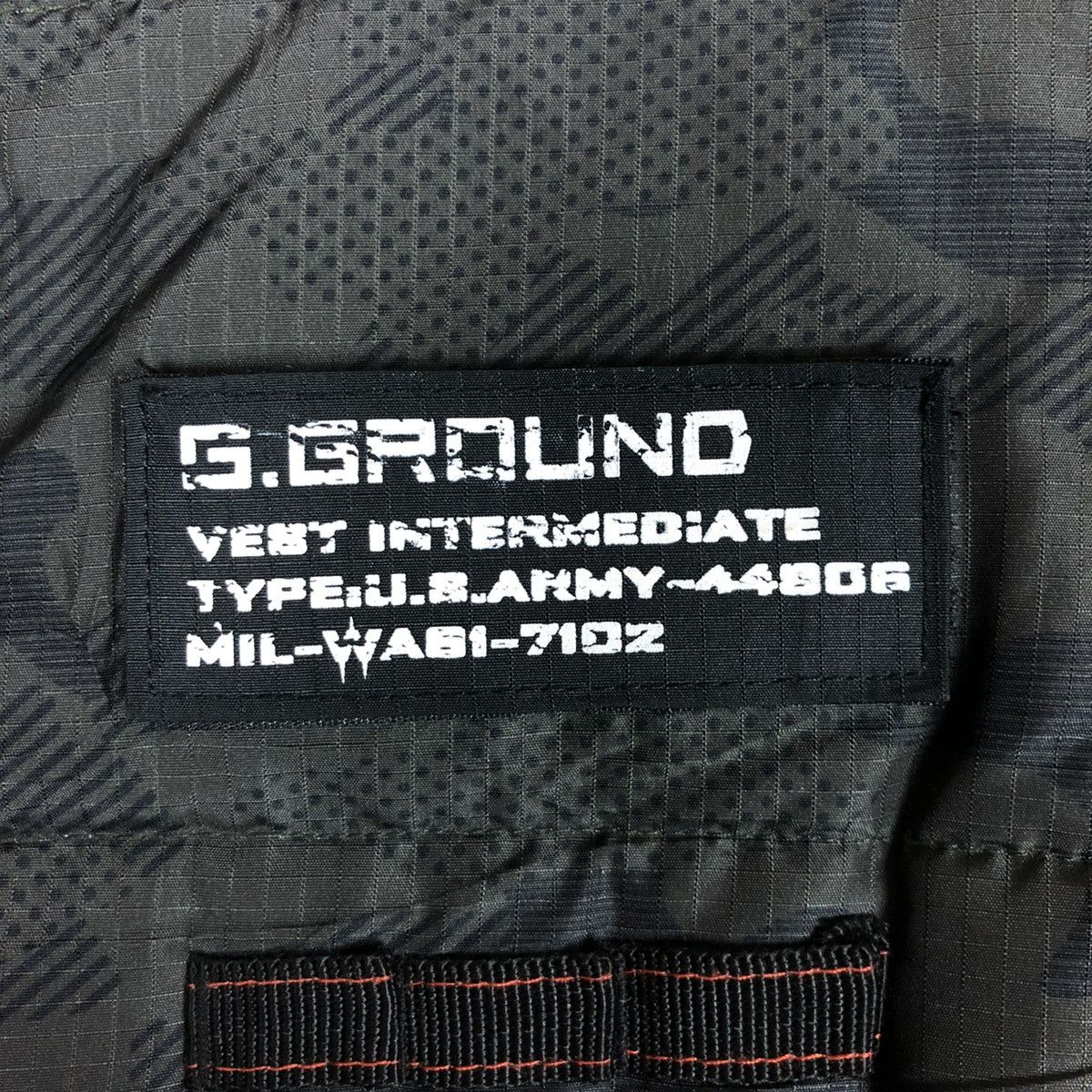 Japanese Brand G.Ground Camouflage Multipocket Tactical Cargo Vest Size US XL / EU 56 / 4 - 7 Thumbnail