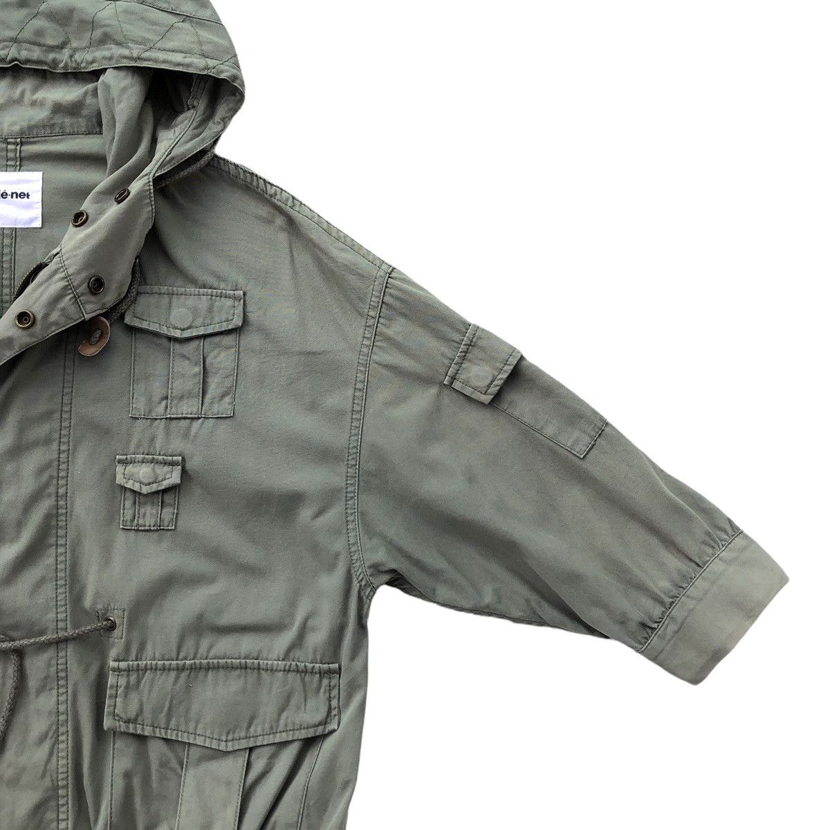 Issey Miyake Ne-net x Issey Miyake Army Pattern Parka Jacket Size US M / EU 48-50 / 2 - 6 Thumbnail