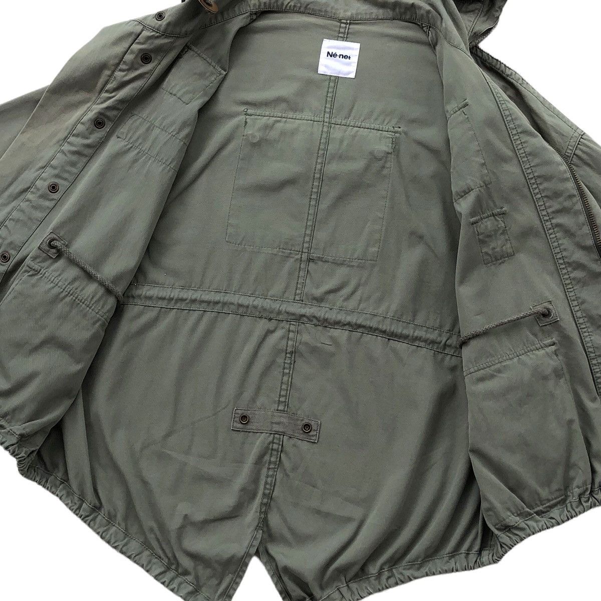 Issey Miyake Ne-net x Issey Miyake Army Pattern Parka Jacket Size US M / EU 48-50 / 2 - 9 Thumbnail