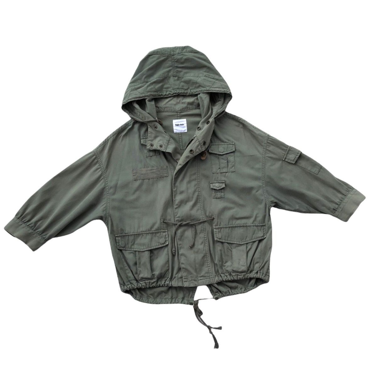 Issey Miyake Ne-net x Issey Miyake Army Pattern Parka Jacket Size US M / EU 48-50 / 2 - 2 Thumbnail