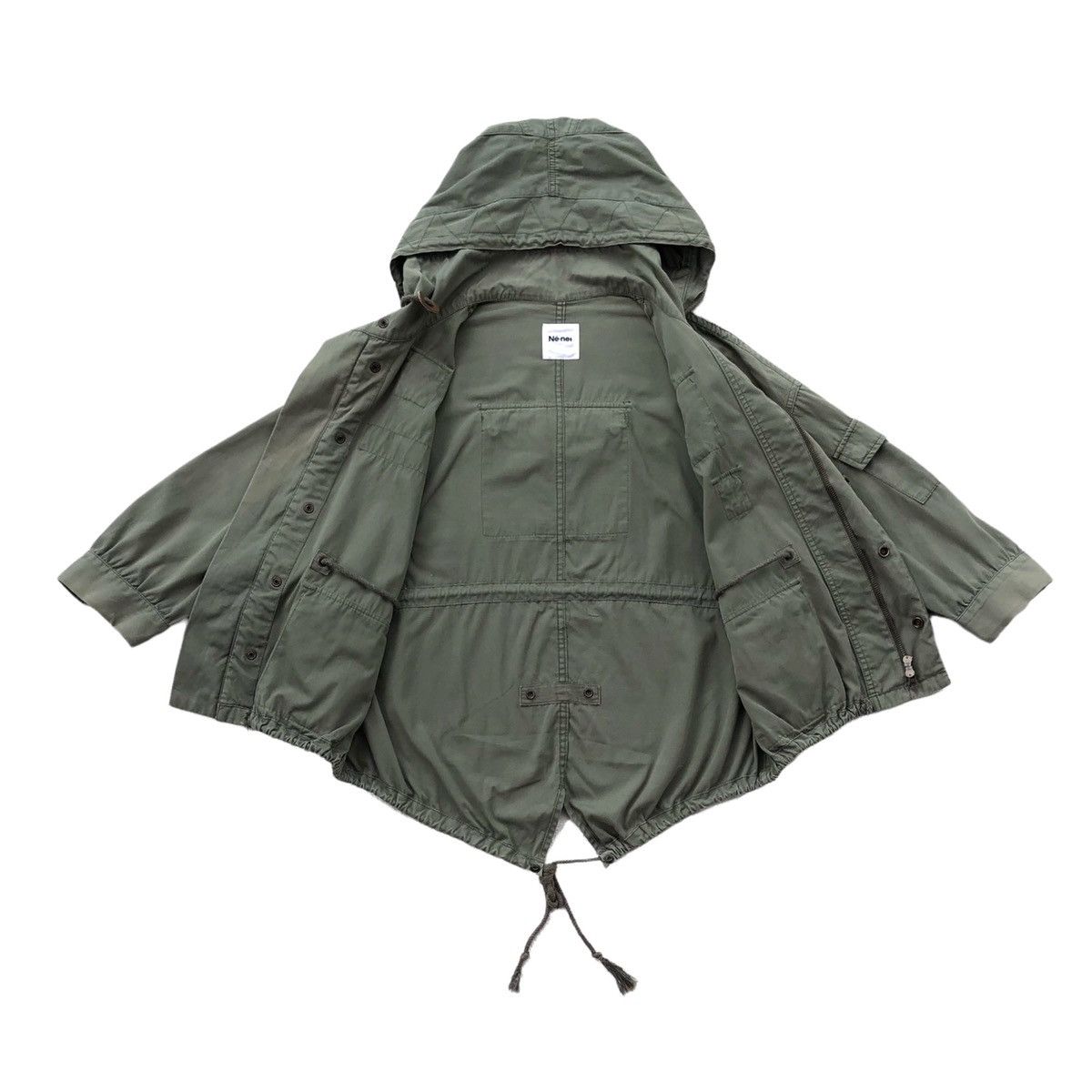 Issey Miyake Ne-net x Issey Miyake Army Pattern Parka Jacket Size US M / EU 48-50 / 2 - 8 Thumbnail