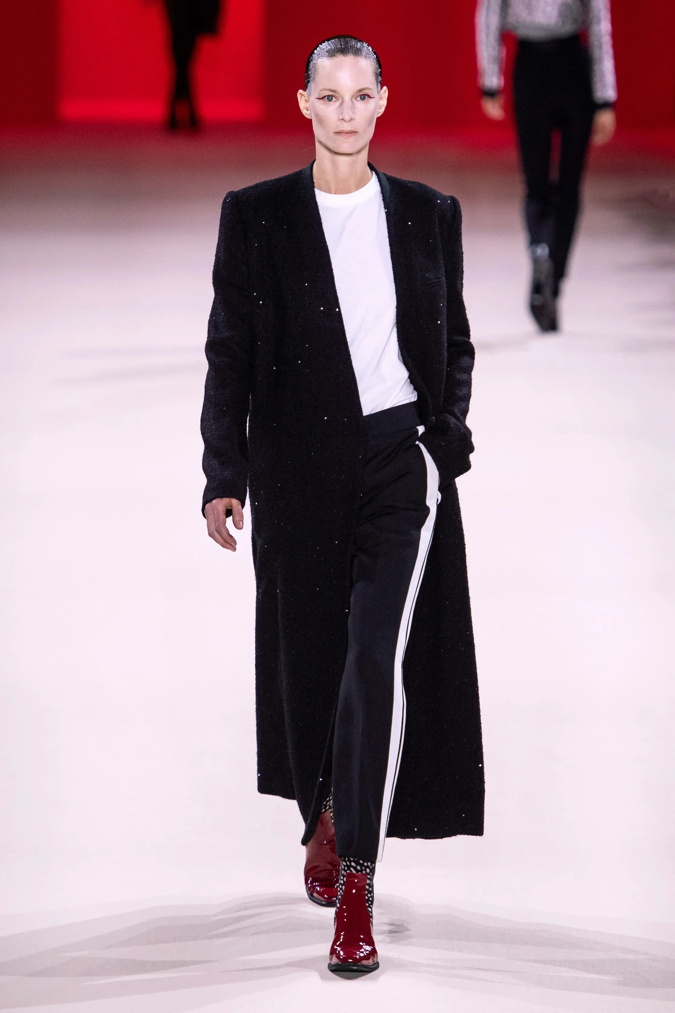 Haider Ackermann FW19 Miles Black Side Striped Trousers Size US 32 / EU 48 - 2 Thumbnail