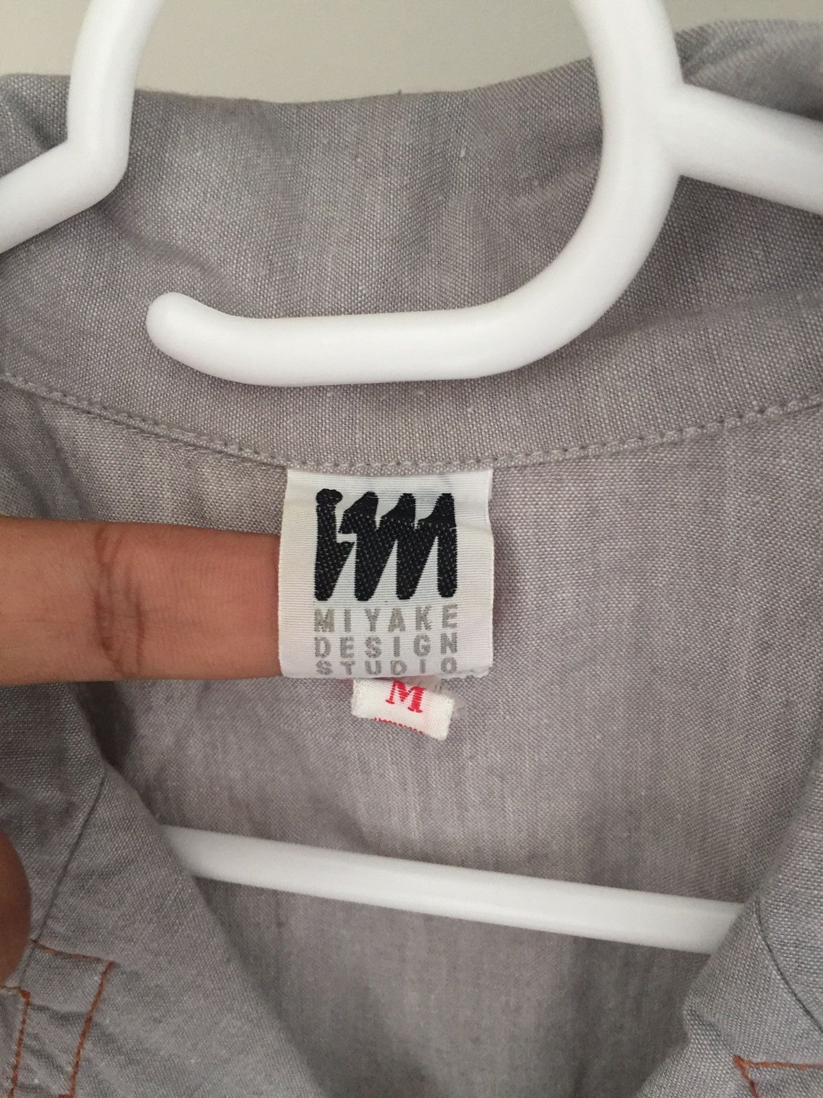 Issey Miyake ICONIC🔥80s MIYAKE's LINEN BLEND WORKER BUTTON JACKET Size US L / EU 52-54 / 3 - 5 Thumbnail