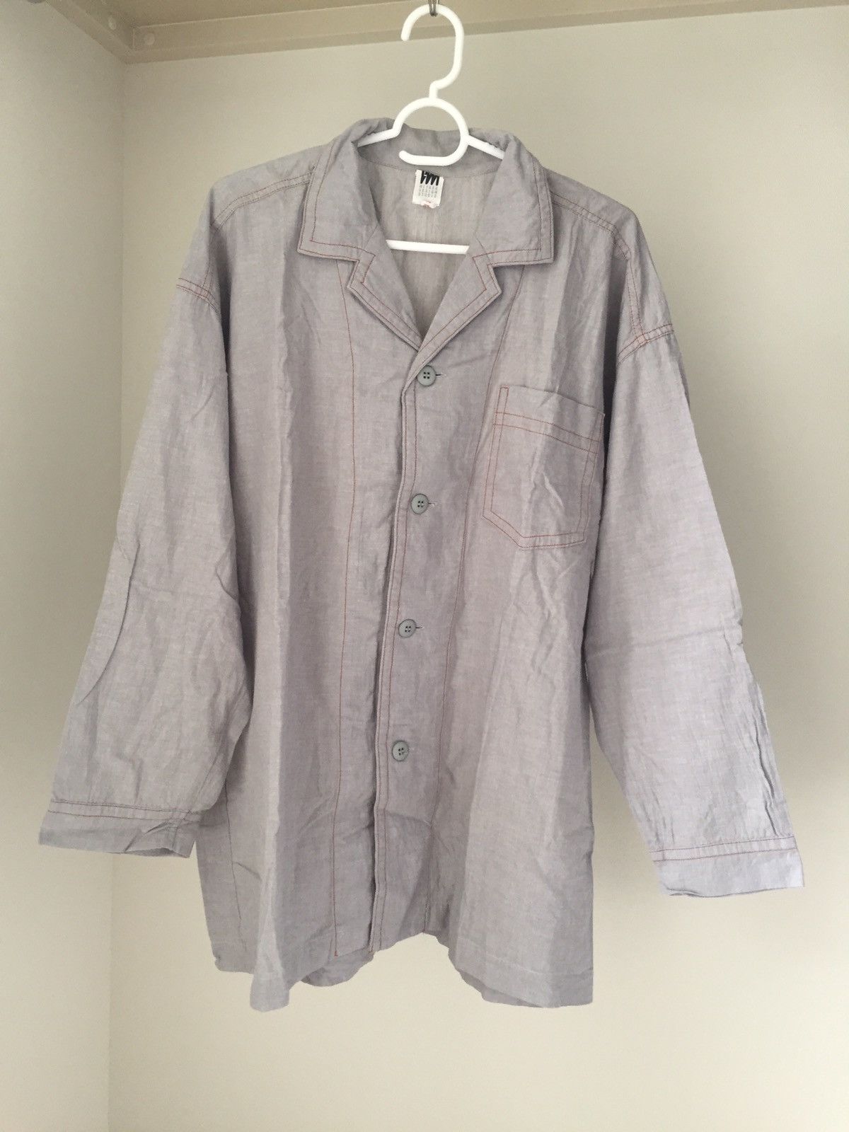 Issey Miyake ICONIC🔥80s MIYAKE's LINEN BLEND WORKER BUTTON JACKET Size US L / EU 52-54 / 3 - 1 Thumbnail