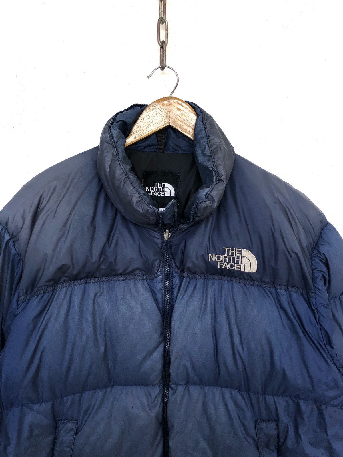 The North Face SICK🔥90s The North Face 700 Goose Down Jacket Distressed Size US L / EU 52-54 / 3 - 1 Thumbnail