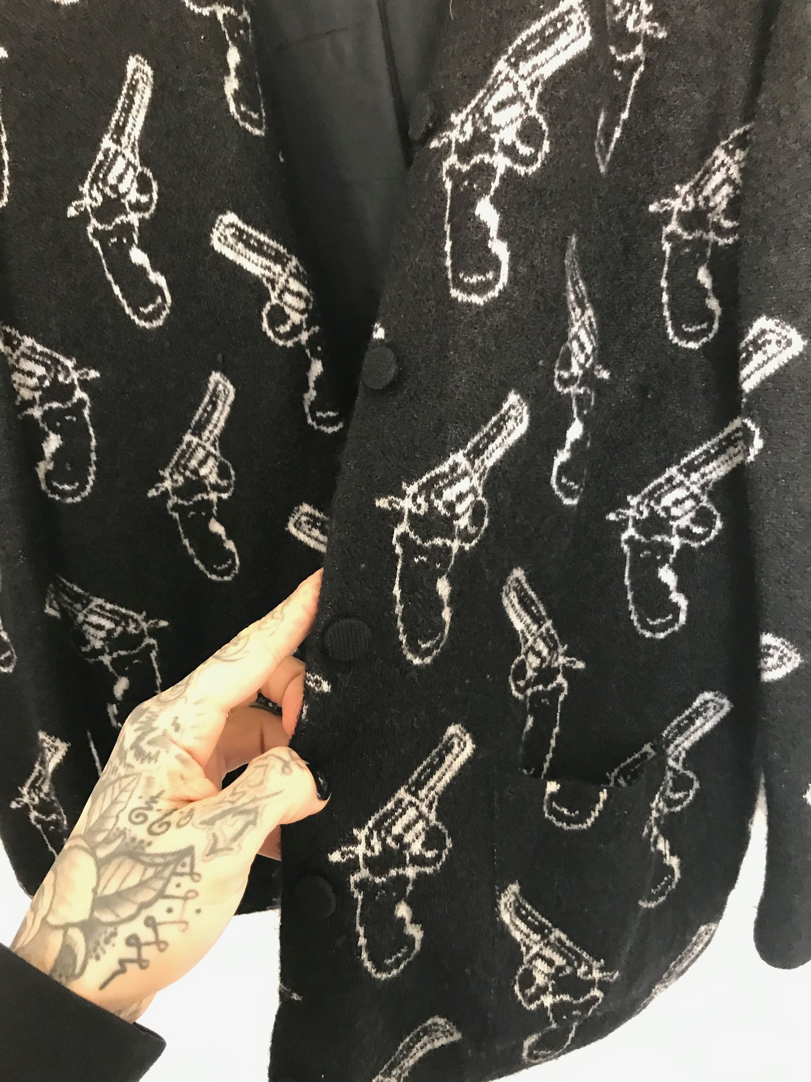 Saint Laurent Paris Hedi Pistol Gun Cardigan Size US M / EU 48-50 / 2 - 3 Thumbnail