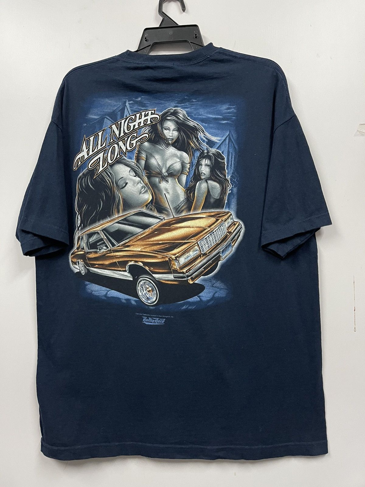 Vintage Vintage Art Nekad Rolling Hard Chicano Shirt Very Rare