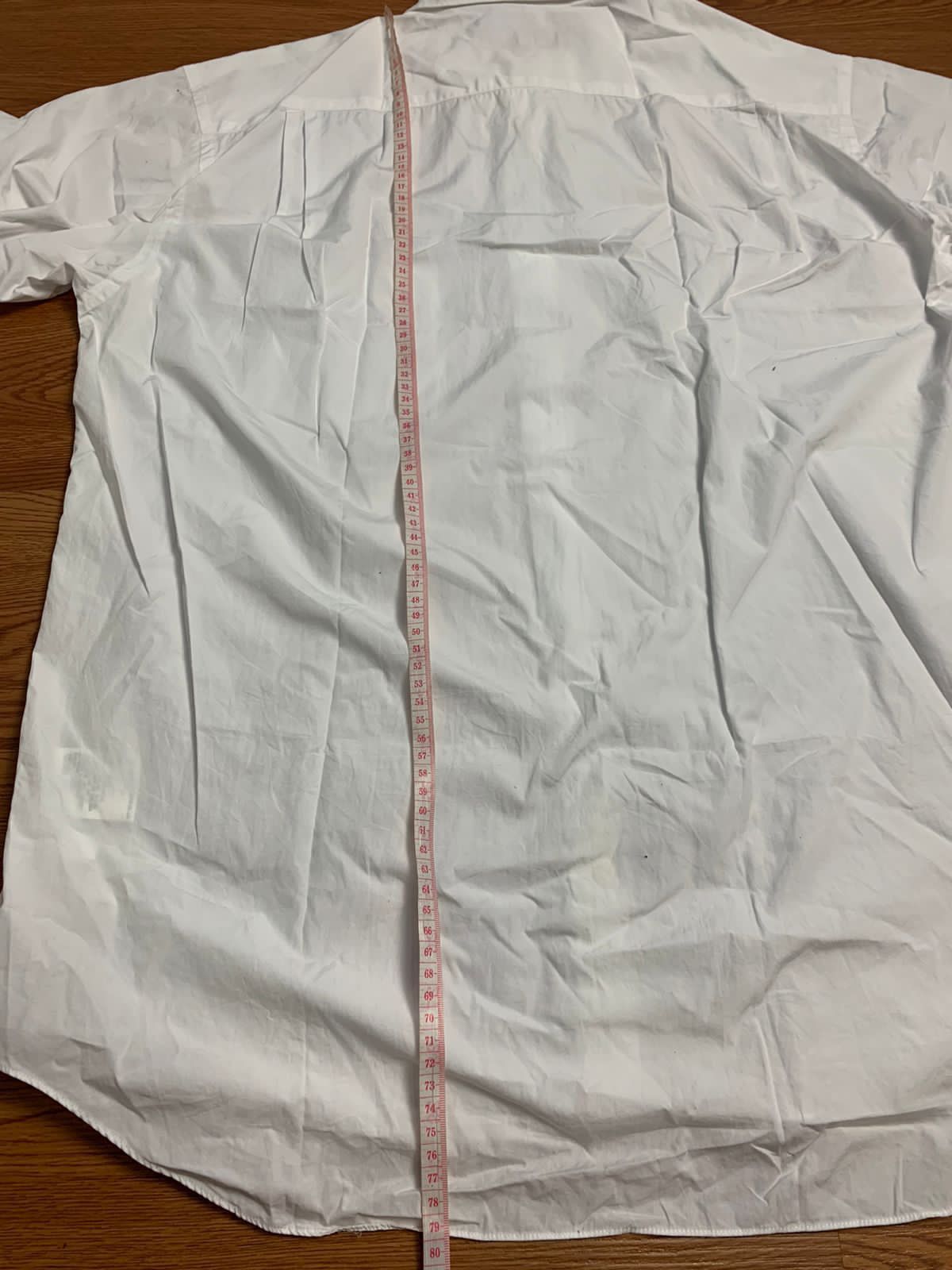 Comme des Garcons 1998 CDG Homme Deux Plain White Button Up LS Shirt Size US L / EU 52-54 / 3 - 13 Thumbnail
