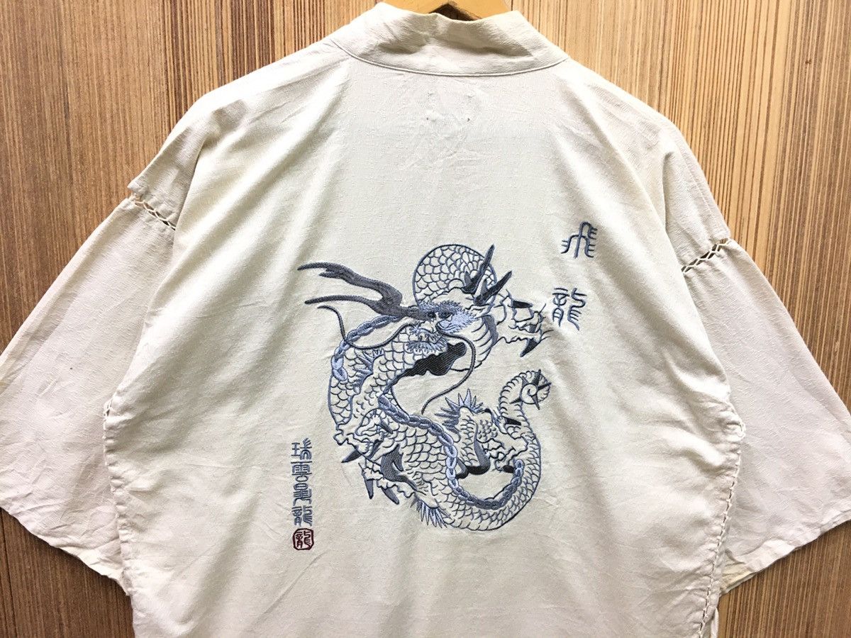 Japanese Brand Vintage Japanese Traditional Kimono Dragon Size US L / EU 52-54 / 3 - 3 Thumbnail
