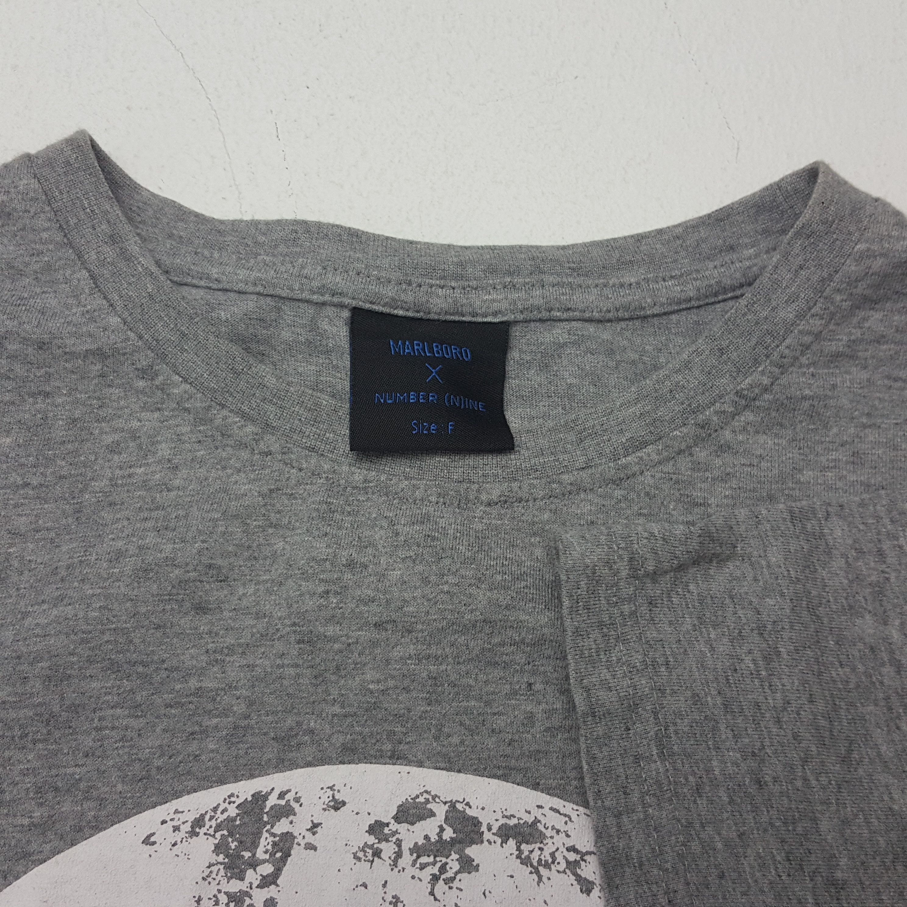 Marlboro × Number (N)ine × Vintage Vintage MARLBORO X NUMBER NINE Moon Design T-Shirt Size US M / EU 48-50 / 2 - 6 Thumbnail