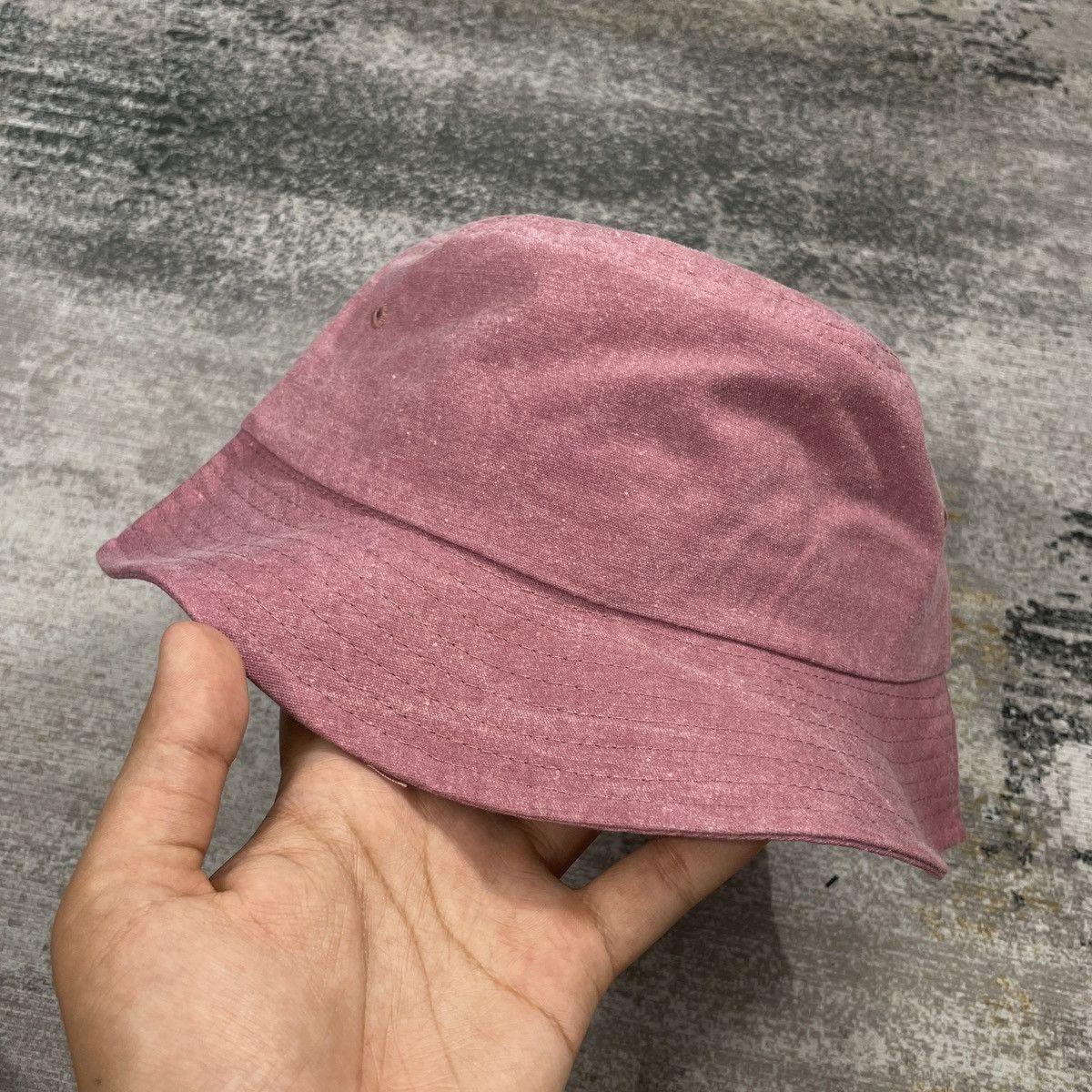 Stussy Stussy Big Logo Stock Bucket Hat // Rose Size ONE SIZE - 4 Thumbnail