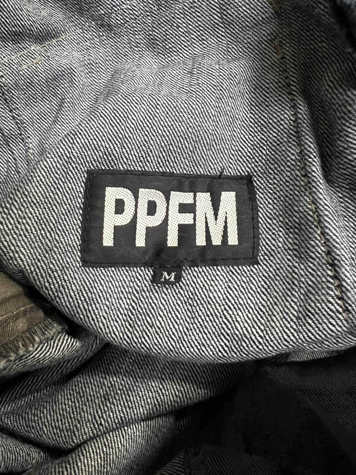 Designer × PPFM 🔥NEED GONE🔥PPFM DENIM BONDAGE PARACHUTE MULTI ZIPPER PANTS Size US 30 / EU 46 - 22 Thumbnail