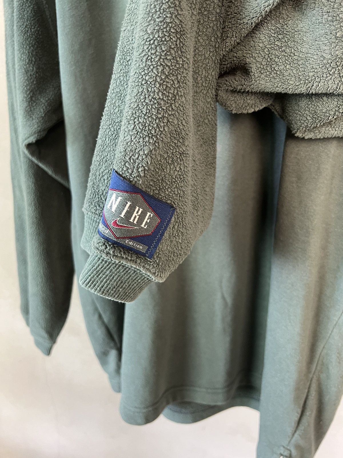 Nike × Vintage Vintage Nike 90’s Sweatshirt Big Swoosh Logo Size US L / EU 52-54 / 3 - 6 Thumbnail