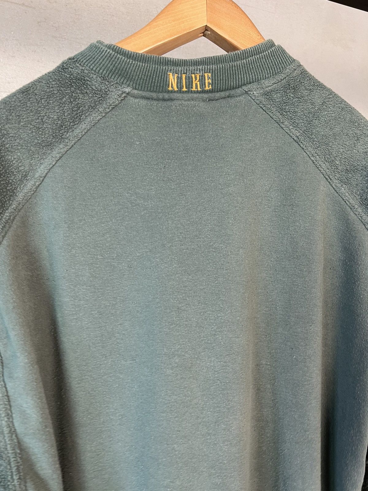 Nike × Vintage Vintage Nike 90’s Sweatshirt Big Swoosh Logo Size US L / EU 52-54 / 3 - 10 Thumbnail