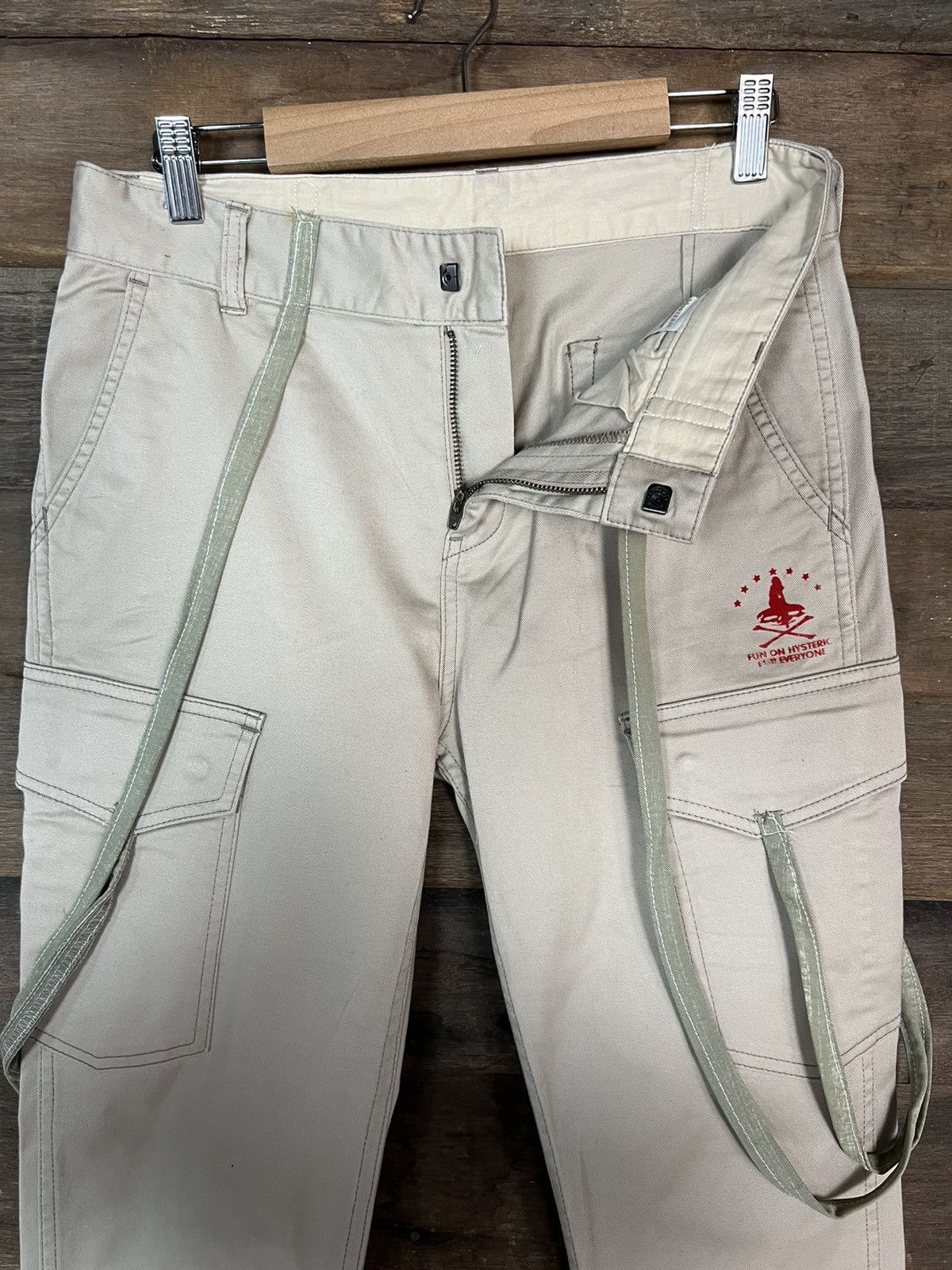 Japanese Brand Cargo Pants Hysetric Glamour Seditionaries Multipocket Size US 28 / EU 44 - 8 Thumbnail
