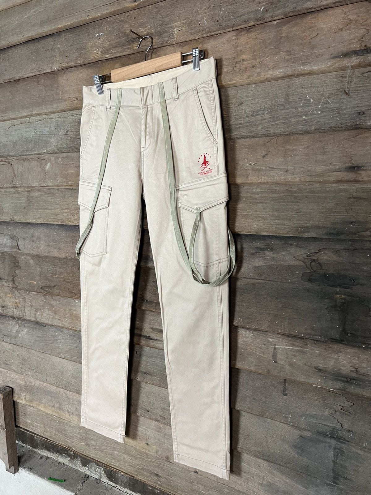 Japanese Brand Cargo Pants Hysetric Glamour Seditionaries Multipocket Size US 28 / EU 44 - 6 Thumbnail