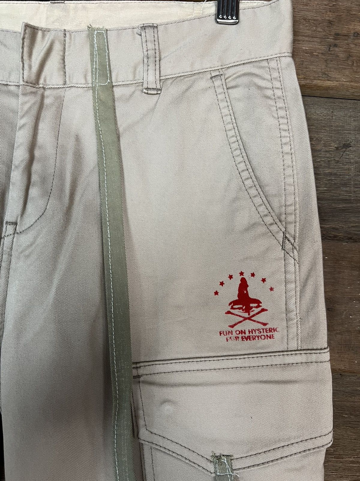 Japanese Brand Cargo Pants Hysetric Glamour Seditionaries Multipocket Size US 28 / EU 44 - 7 Thumbnail