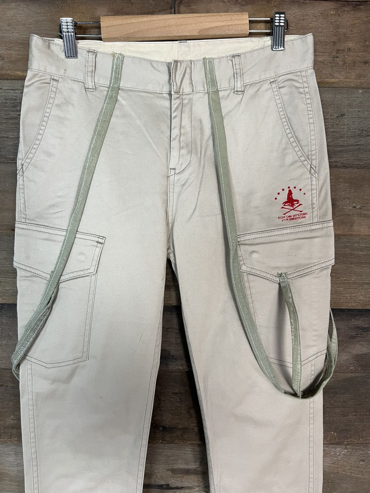 Japanese Brand Cargo Pants Hysetric Glamour Seditionaries Multipocket Size US 28 / EU 44 - 3 Thumbnail