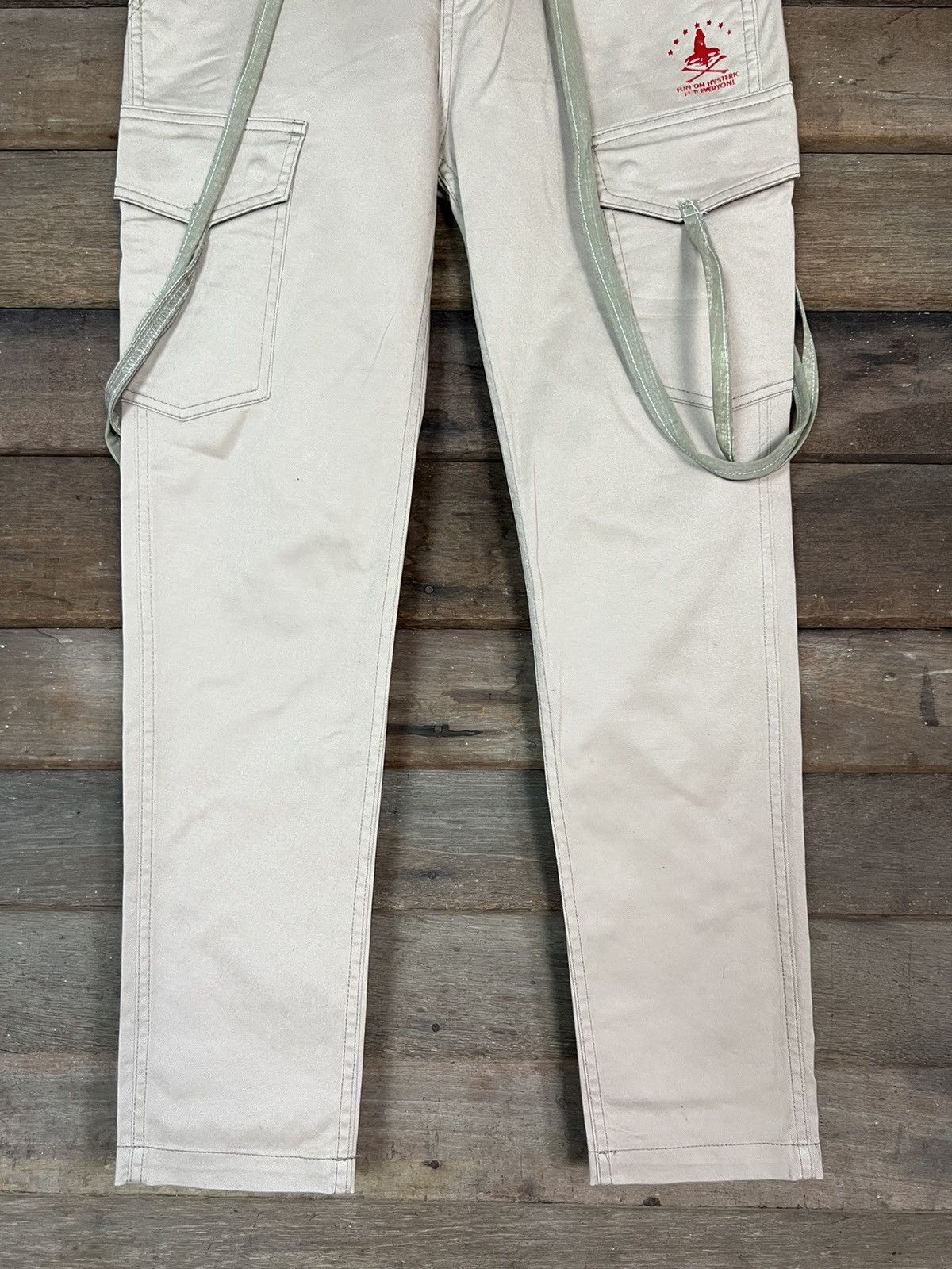 Japanese Brand Cargo Pants Hysetric Glamour Seditionaries Multipocket Size US 28 / EU 44 - 4 Thumbnail
