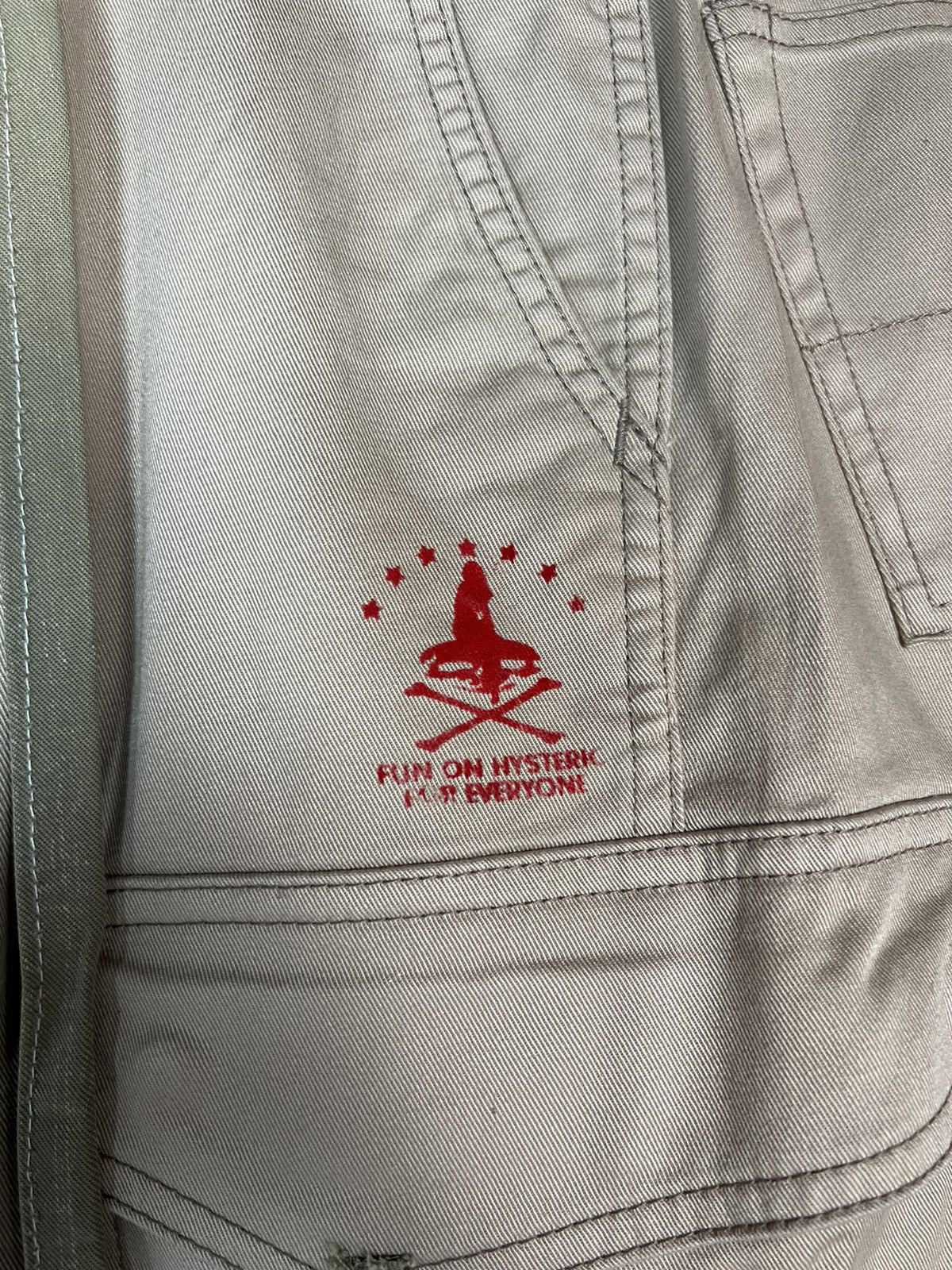 Japanese Brand Cargo Pants Hysetric Glamour Seditionaries Multipocket Size US 28 / EU 44 - 17 Thumbnail