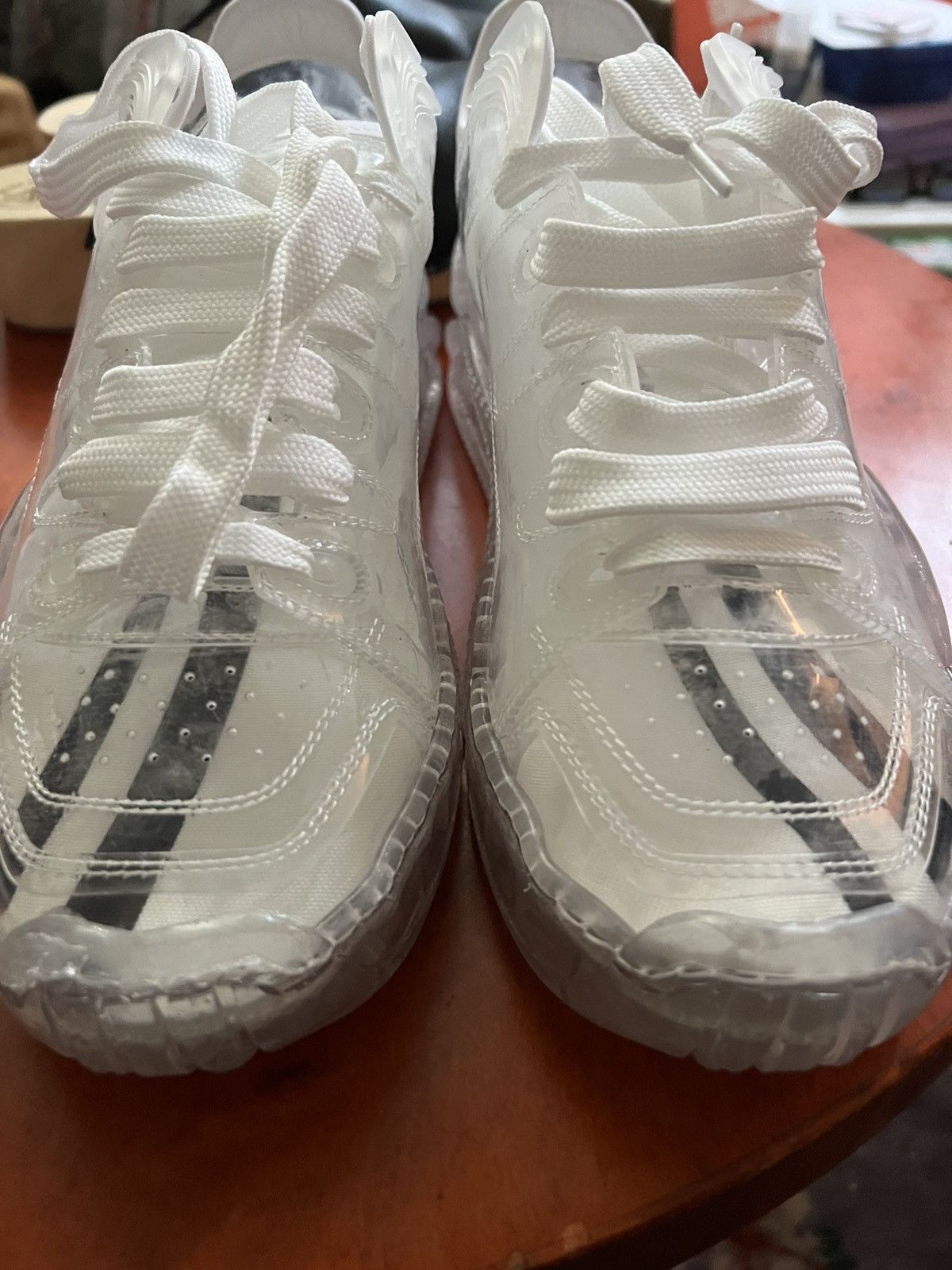 GCDS GCDS Transparent Skate Sneakers Sz 43 NIB, Clear Size US 10.5 / EU 43-44 - 5 Thumbnail