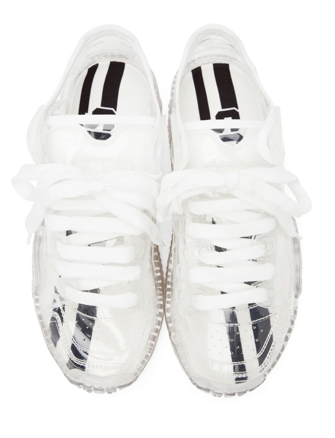 GCDS GCDS Transparent Skate Sneakers Sz 43 NIB, Clear Size US 10.5 / EU 43-44 - 1 Thumbnail