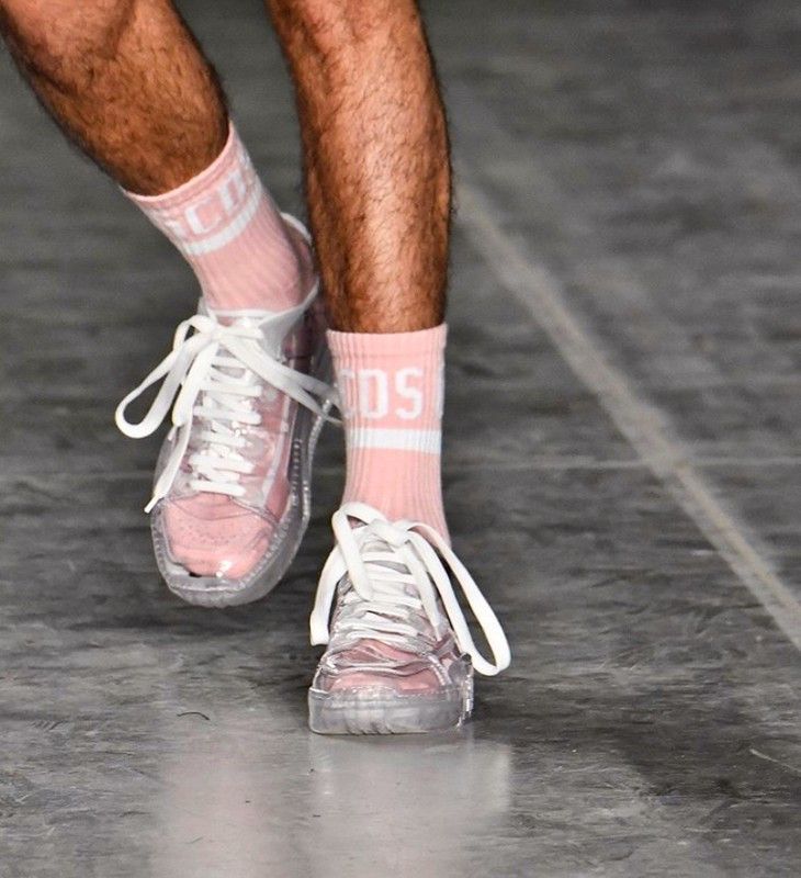 GCDS GCDS Transparent Skate Sneakers Sz 43 NIB, Clear Size US 10.5 / EU 43-44 - 2 Thumbnail