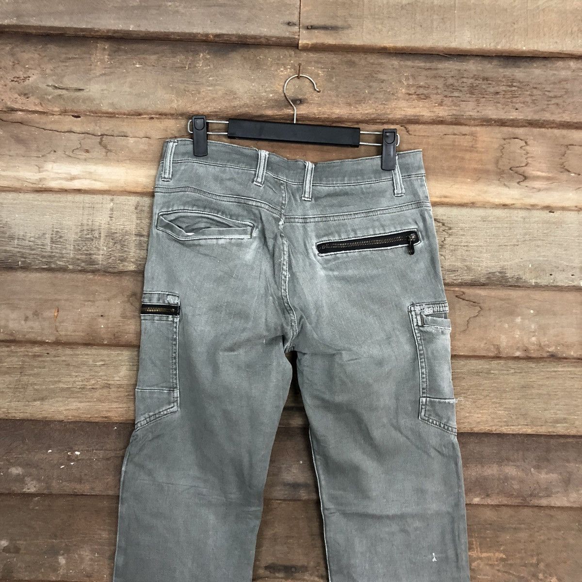 Faded Glory Scot-Inc Grey faded Multipocket Tactical Cargo Pants #5380 Size US 28 / EU 44 - 11 Thumbnail