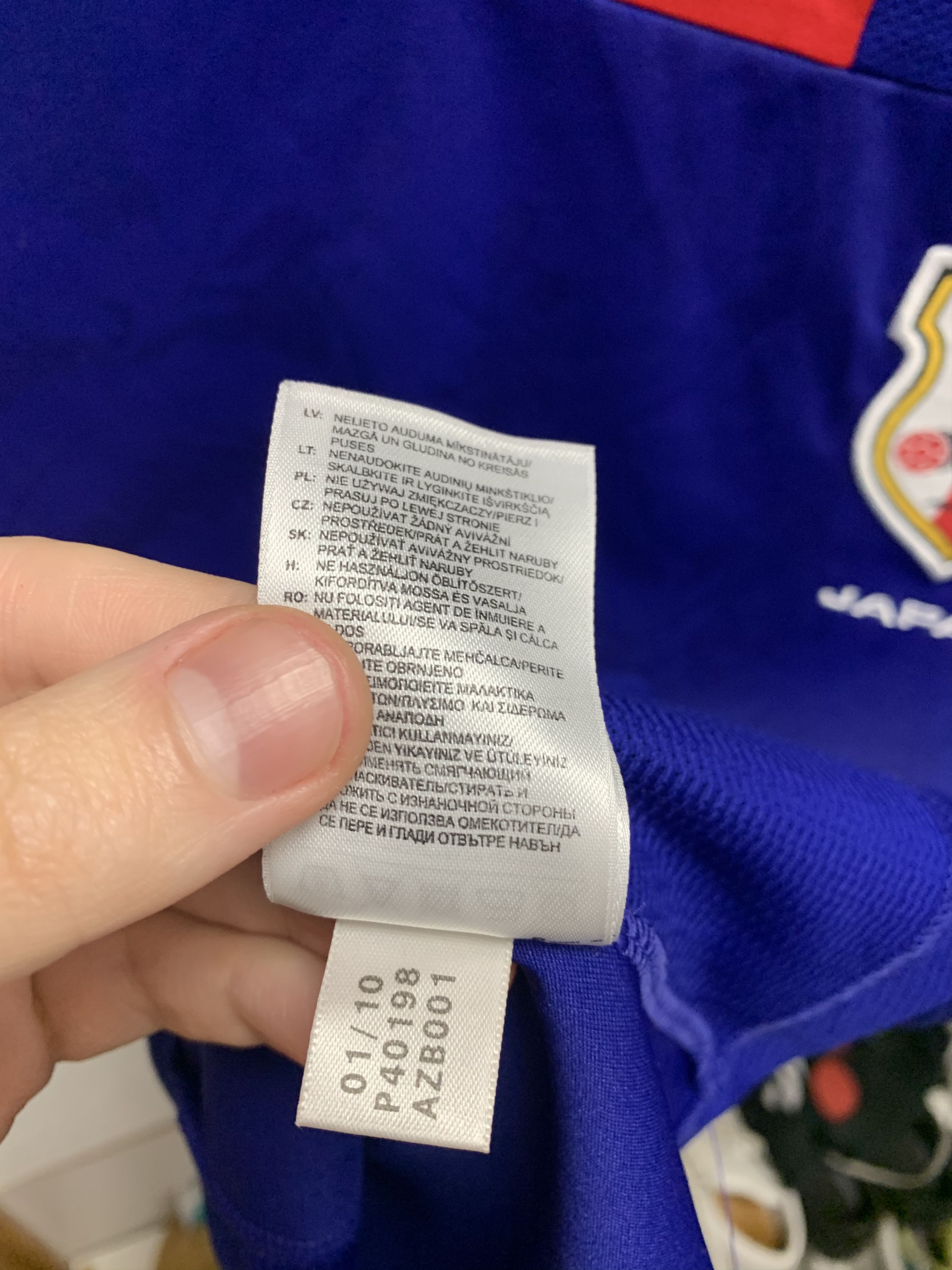 Adidas Japan Adidas soccer jersey S size Size US S / EU 44-46 / 1 - 4 Thumbnail