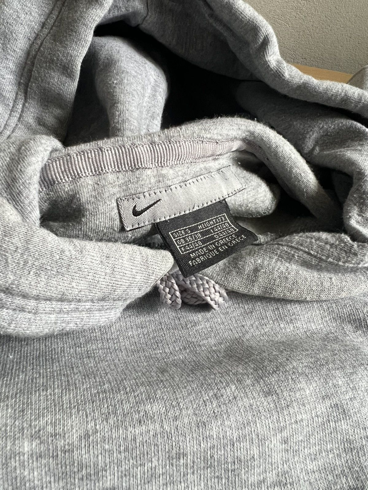 Nike × Vintage Vintage Nike Hoodie Oversize Small logo Size US S / EU 44-46 / 1 - 5 Thumbnail